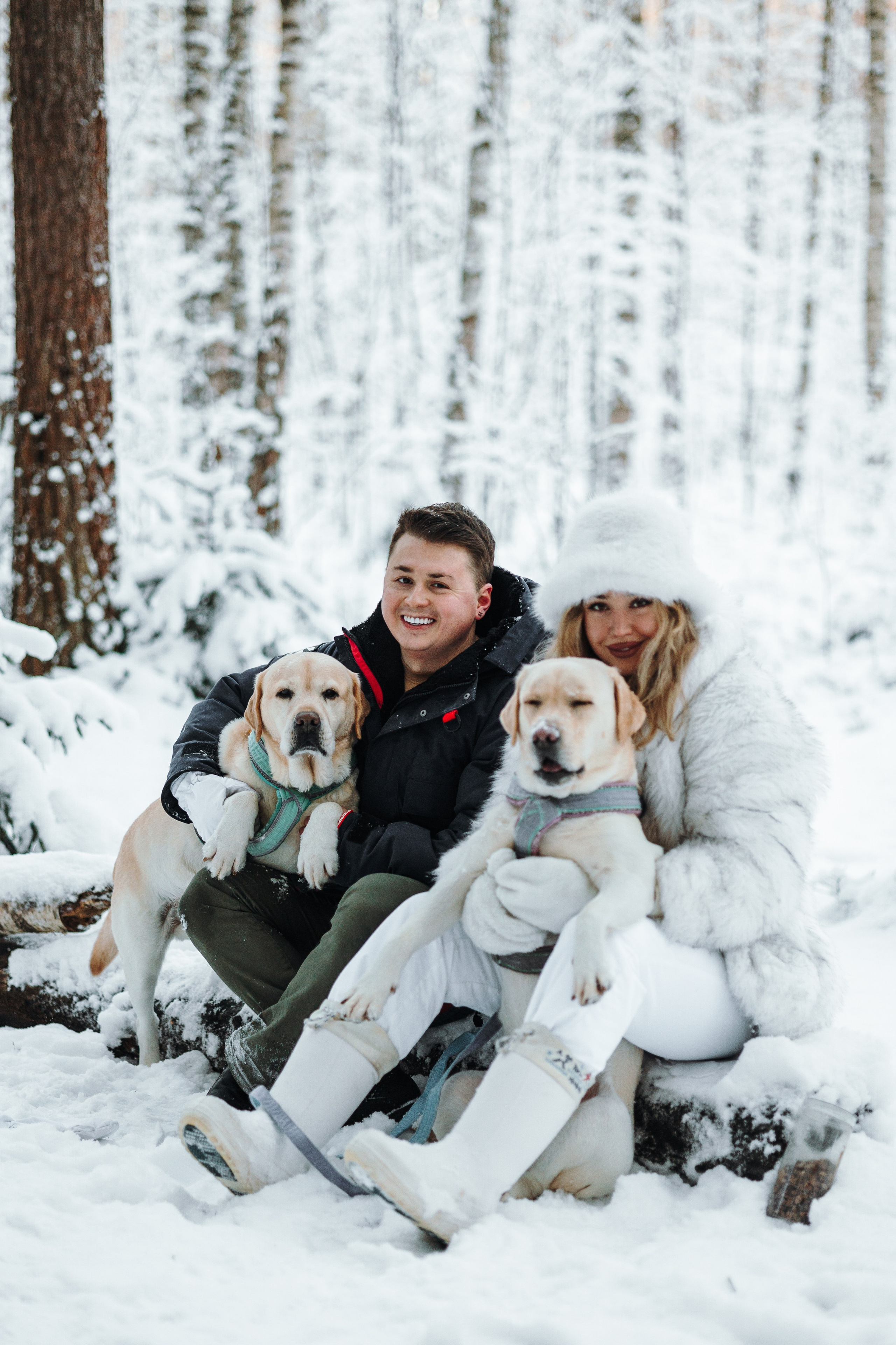 Ребята и их хвостатая семейка. Фотограф — Анималист | Санкт-Петербург