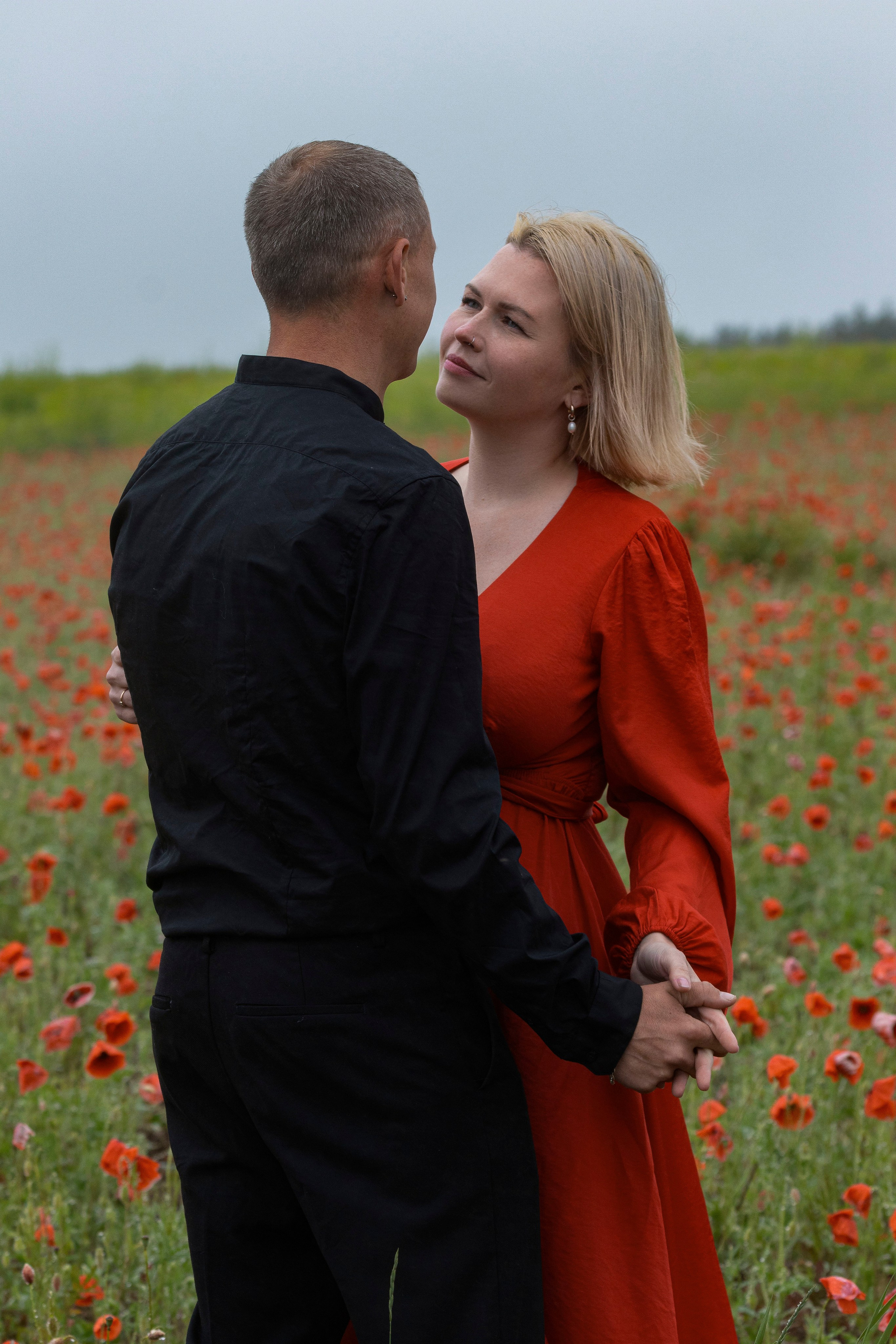 Семья в маках. Портретный фотограф в Санкт-Петербурге Савельева Ольга