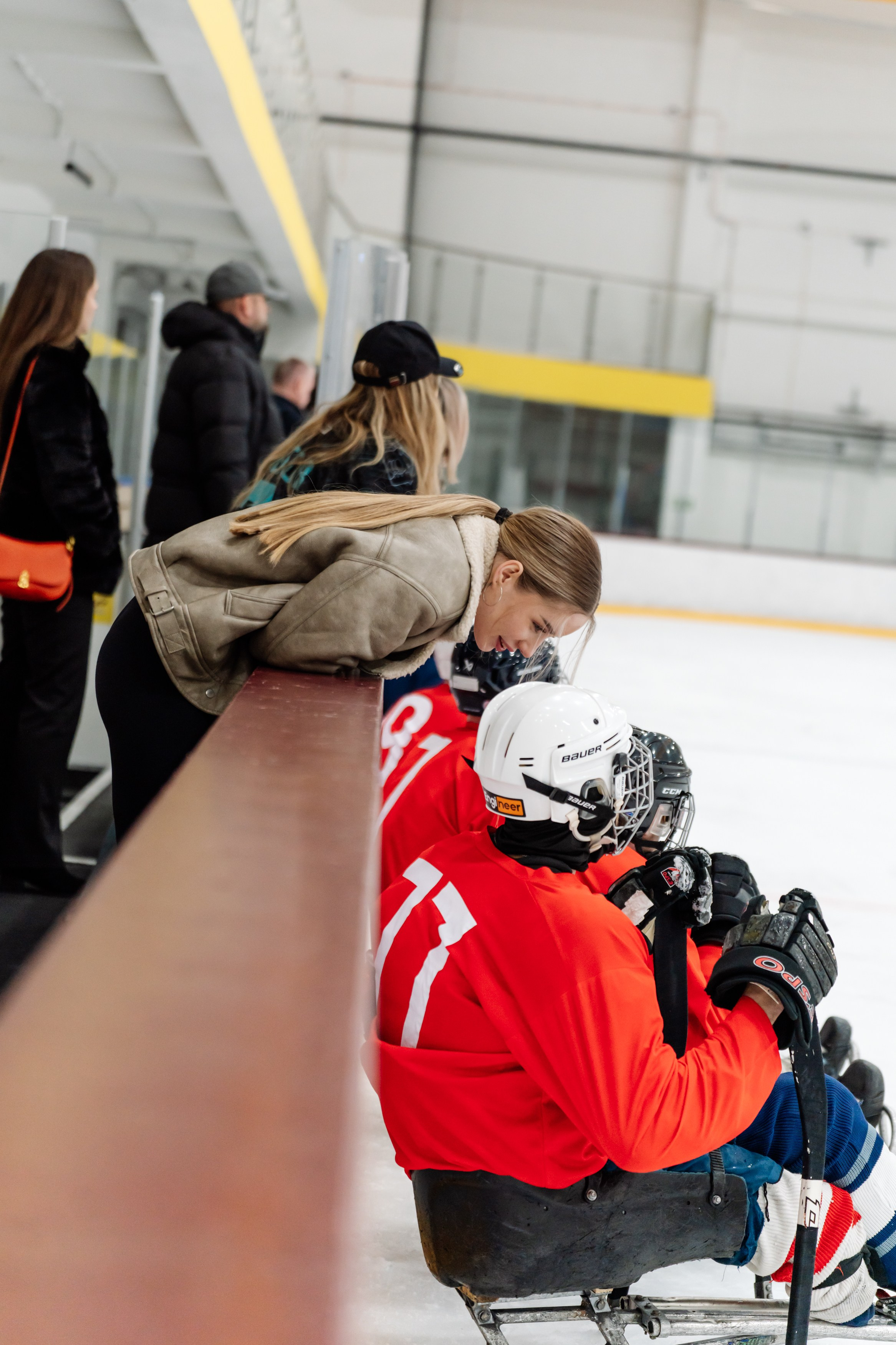 Игра в следж хоккей приуроченная 23.02.26 в арене Сталкер