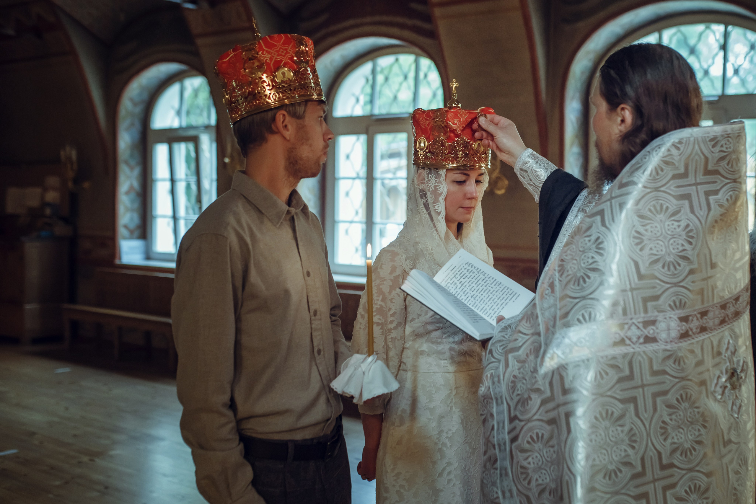 Венчание Андрея и Елены. Фотограф на Крещение, семейный фотограф в Москве