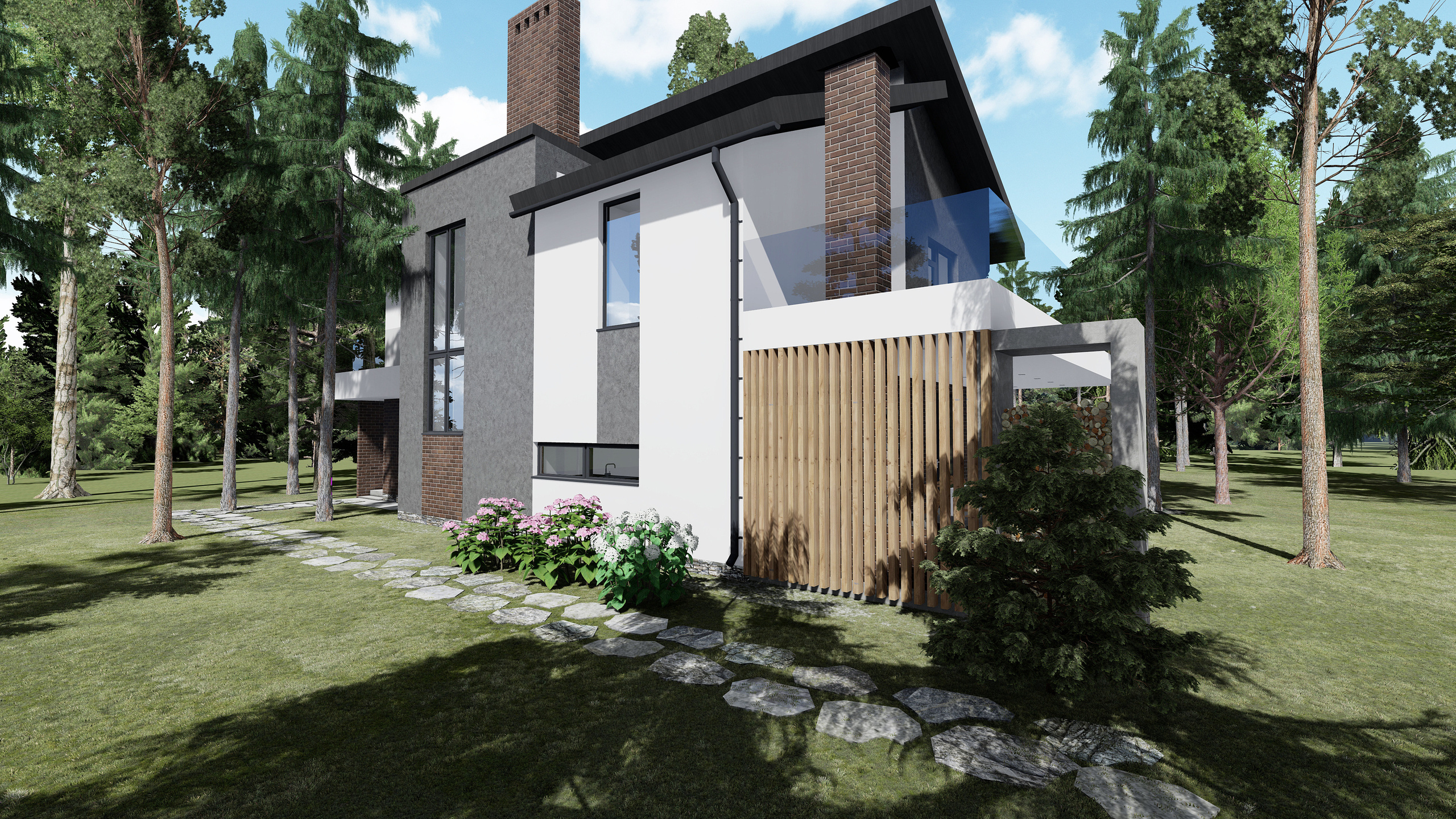 Коттедж3. Дизайн интерьеров Краснодар