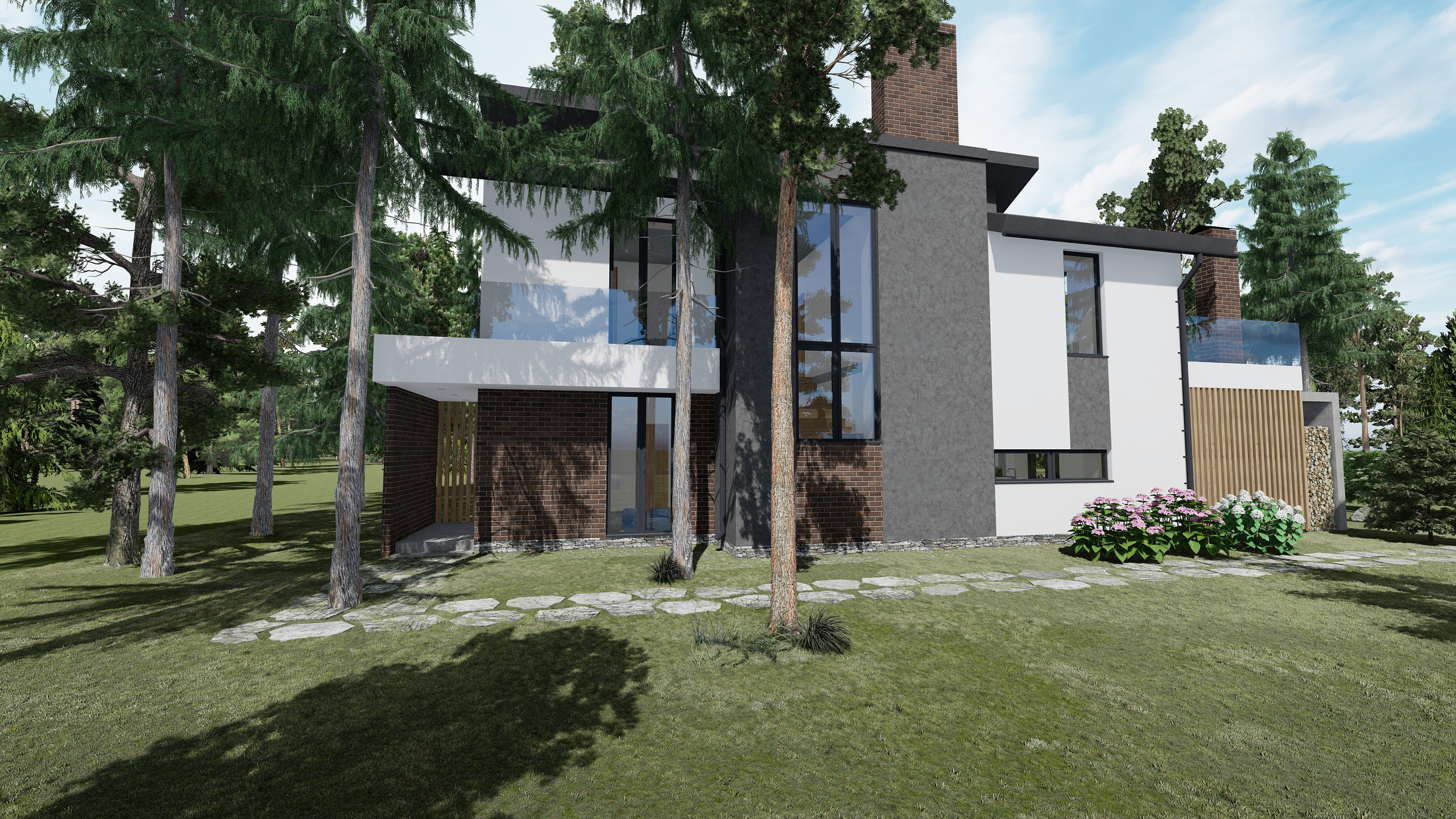 Коттедж3. Дизайн интерьеров Краснодар