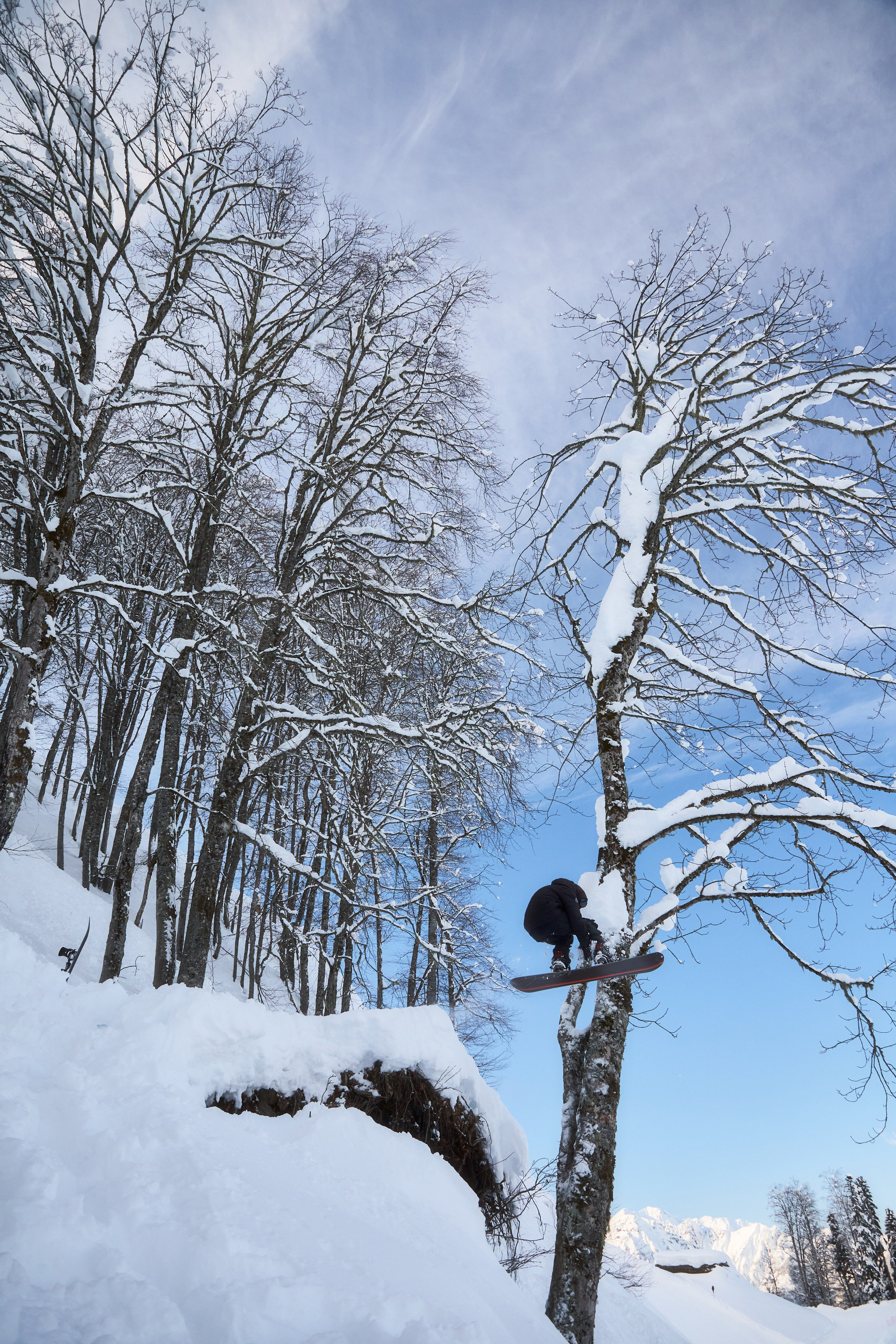 Сьемка на споте в красной поляне