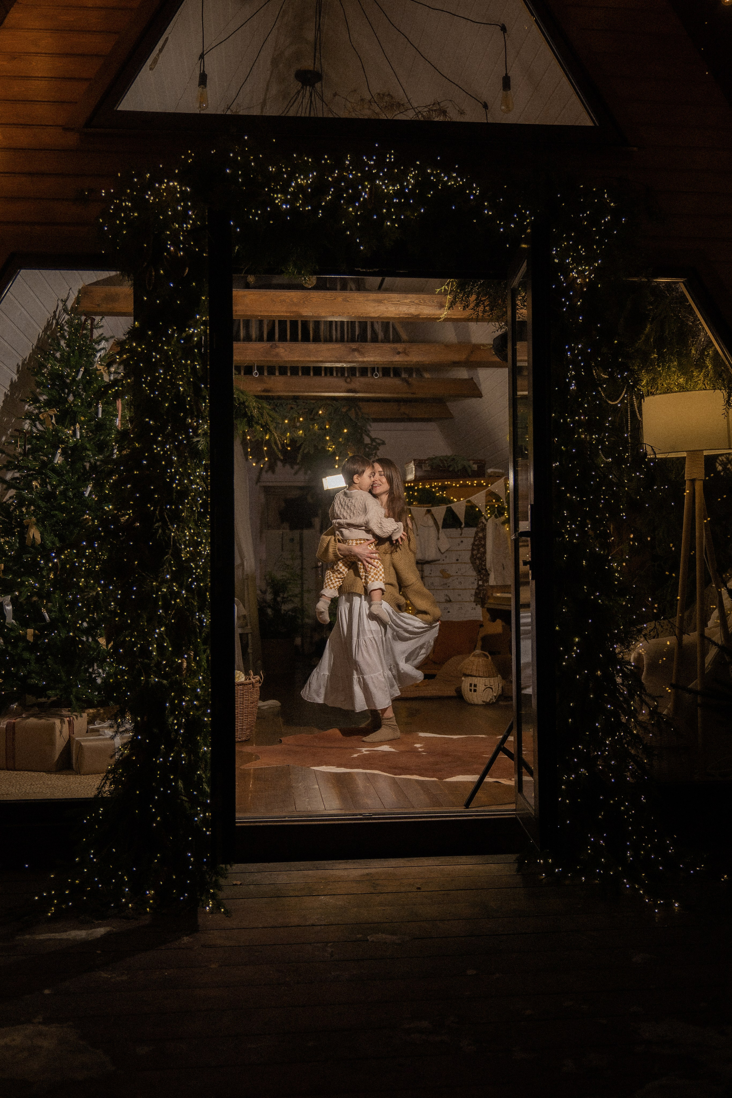 Семейная фотосессия в Доме Элли для Сереженьки и мамы Ланы. Семейный и детский фотограф в Сергиев Посаде, Хотьково Якимчук Любовь