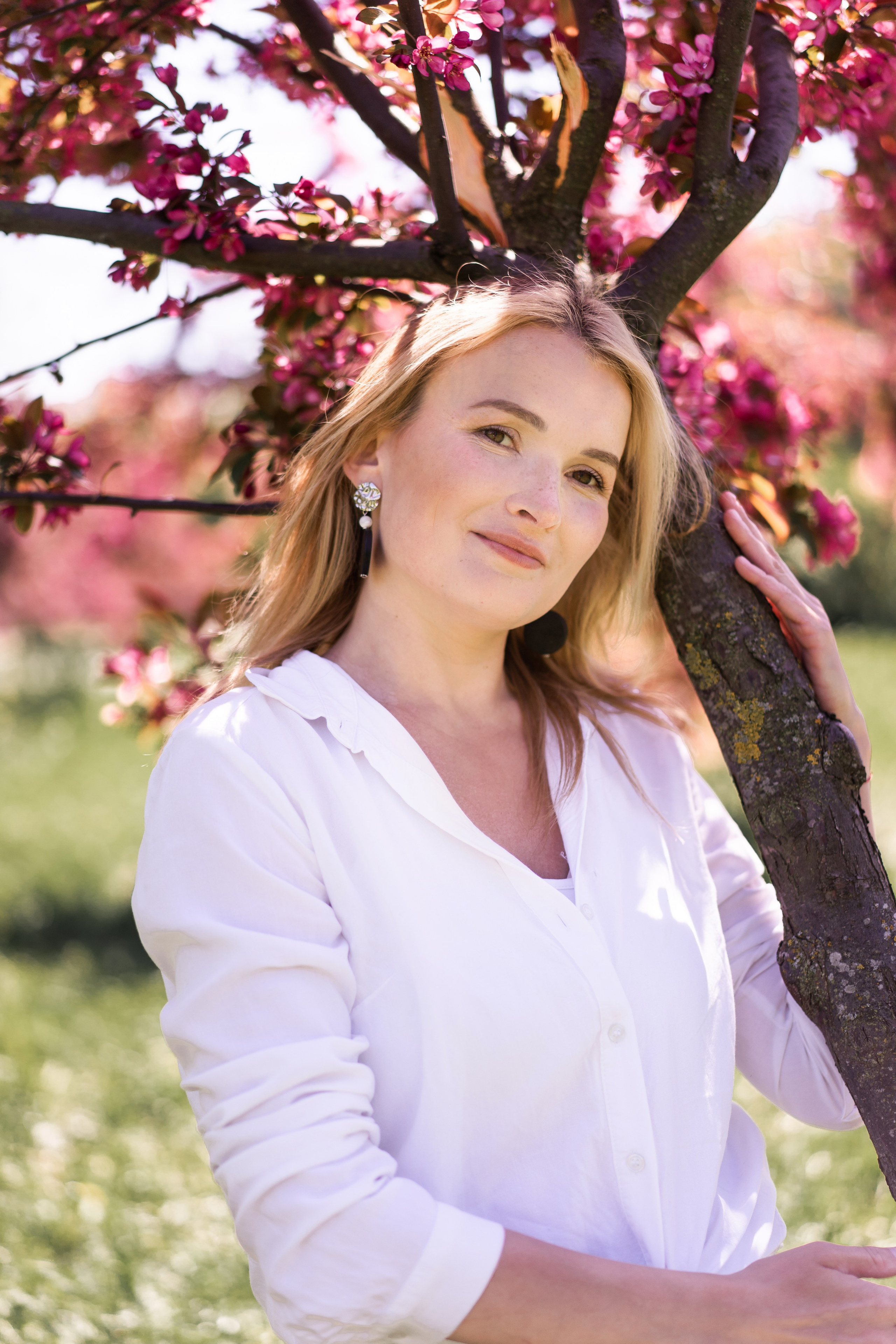 Прогулка в яблоневом саду. Семейный и детский фотограф в Санкт-Петербурге Дарина Герчиу