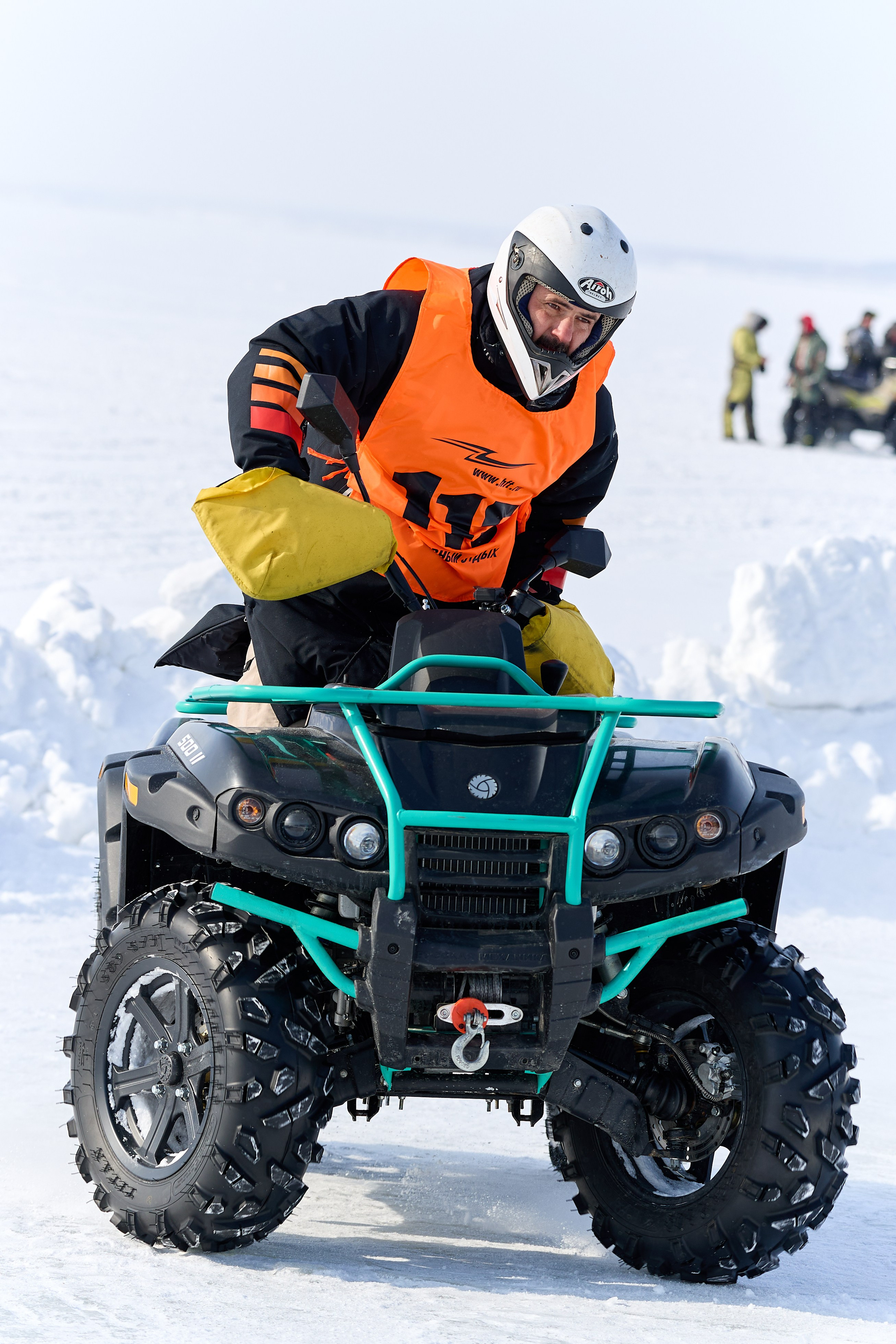 Топим Лёд — 2026. Соревнования на квадроциклах. Фотограф в Новосибирске Алена Скокова