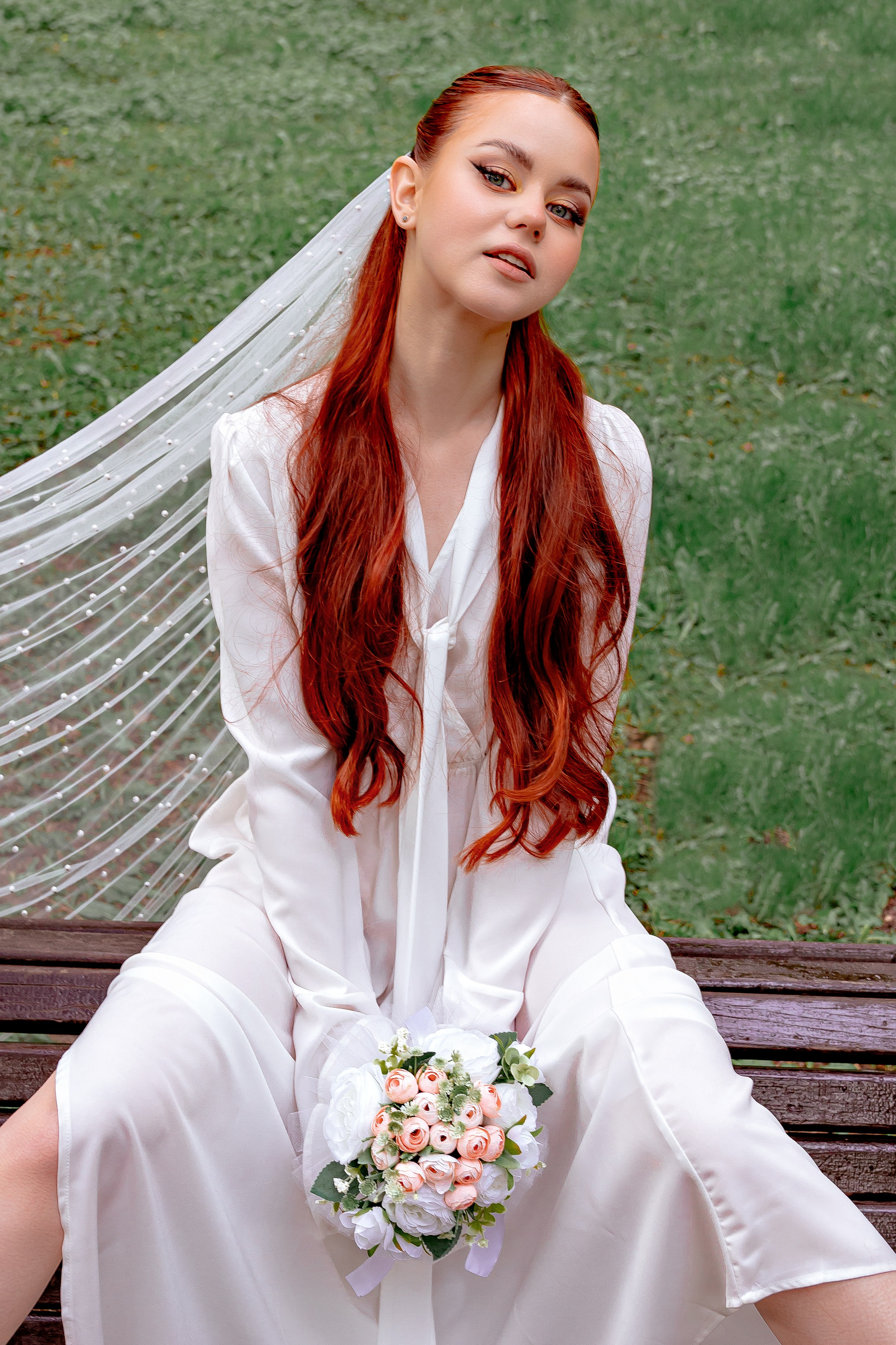 Свадьба под дождем «Марина-Марк». Свадебный/Портретный фотограф снимаю в Москве