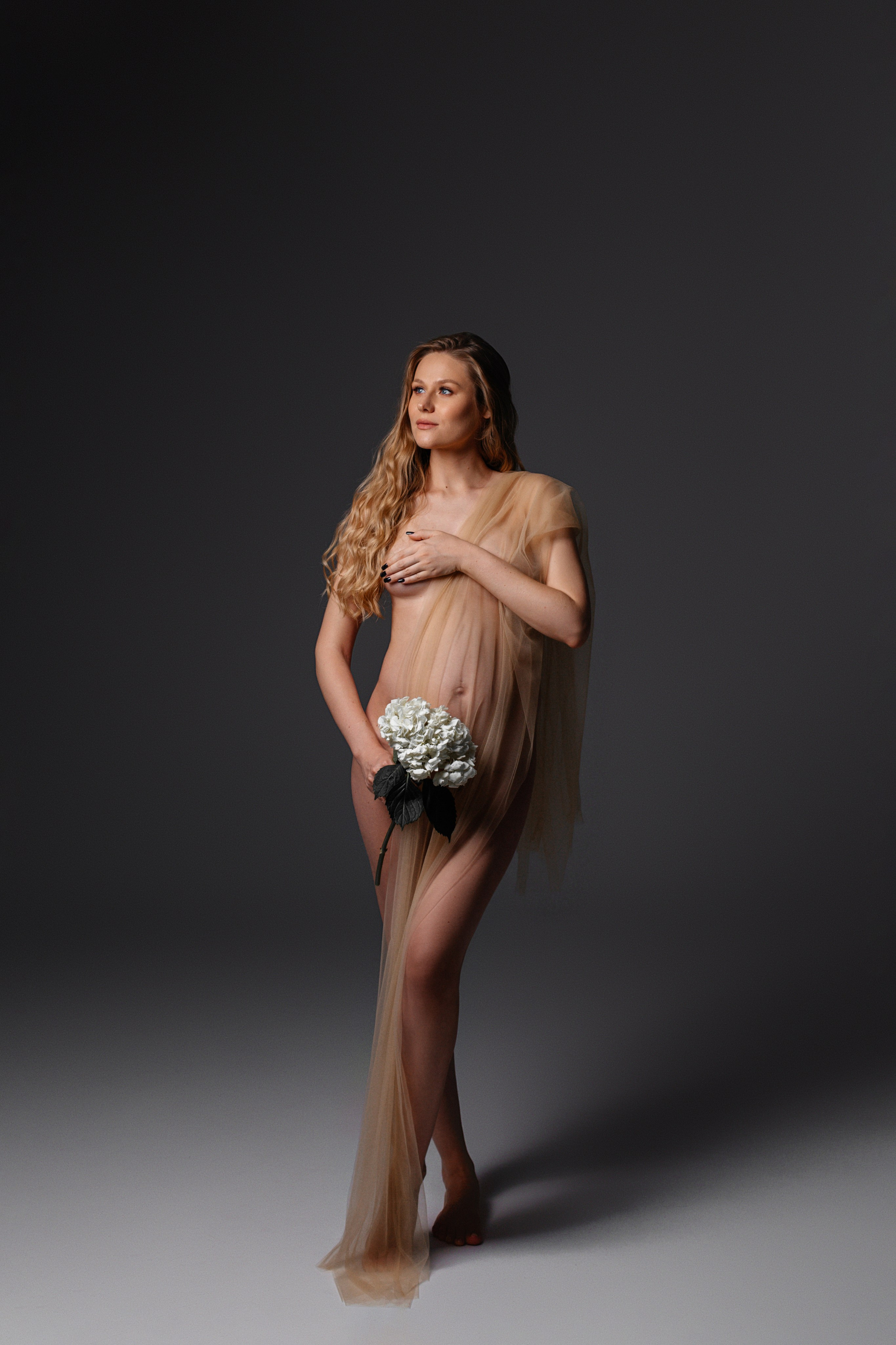 Ткани. Фотограф беременности в Екатеринбурге Гришина Анастасия