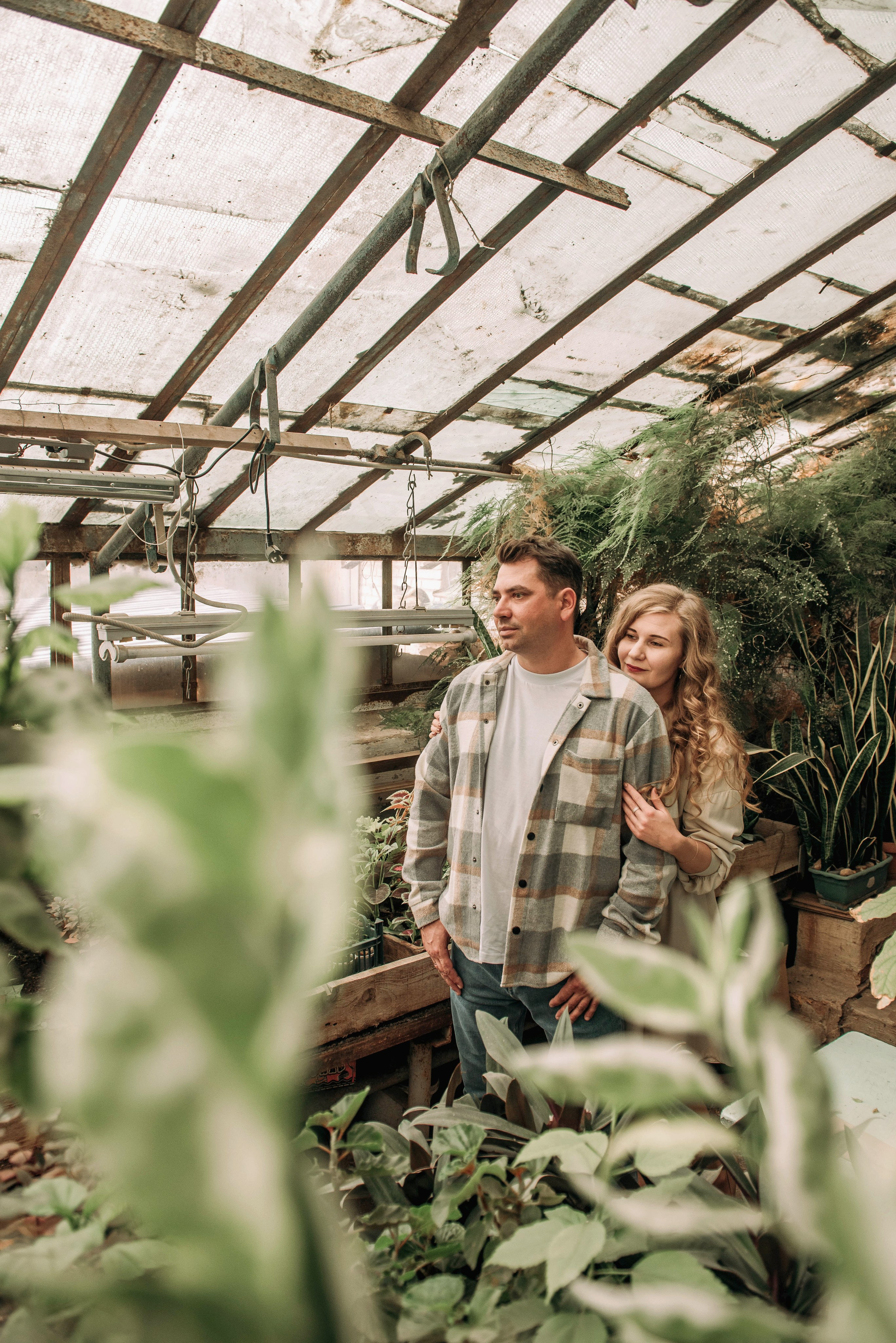 Семейная съёмка в оранжерее. Семейный фотограф в Новочеркасске Виктория Громова