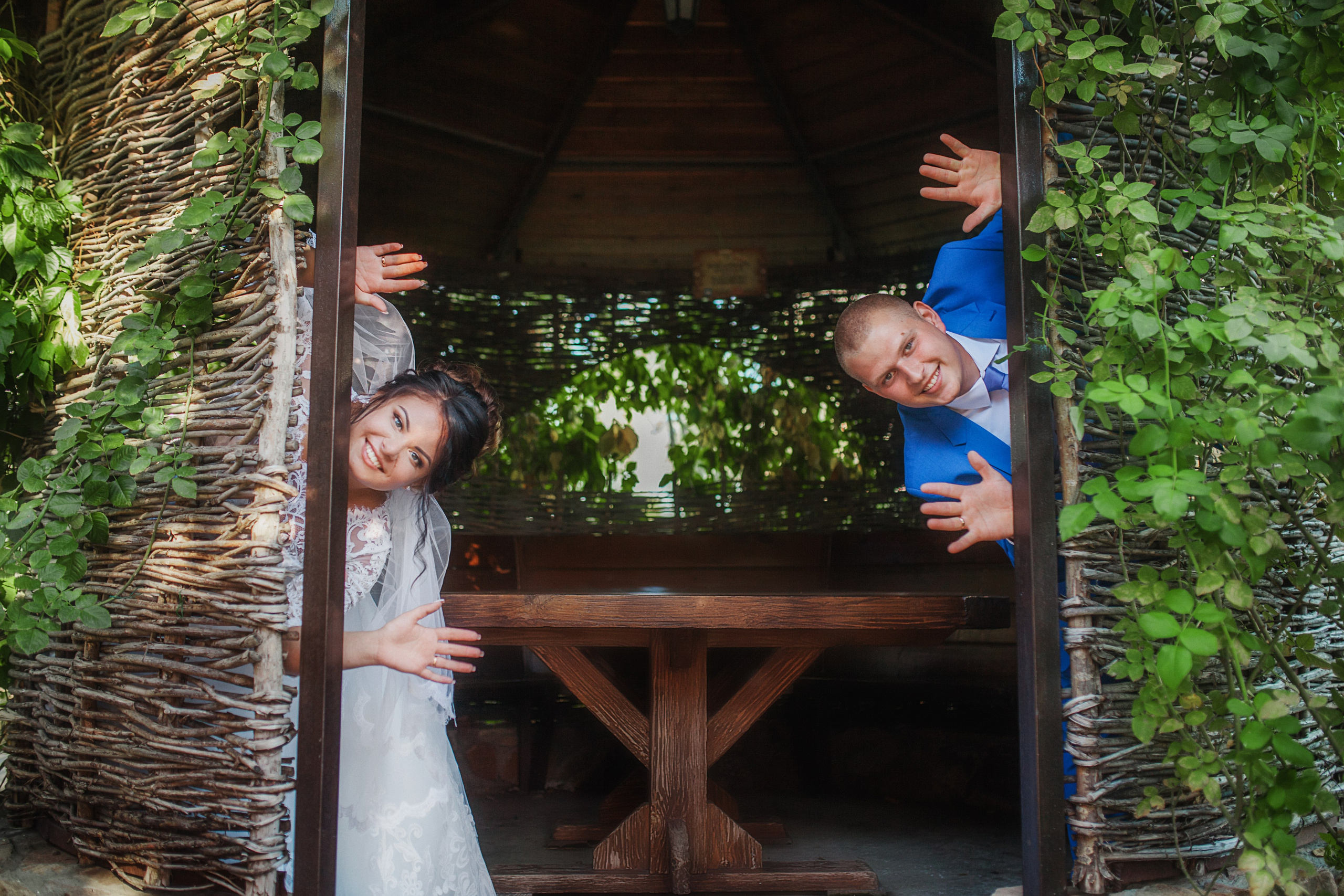 Свадебная фотосессия. Фотографы в городе Волгограде — Людмила Агеева и Алексей Околелов