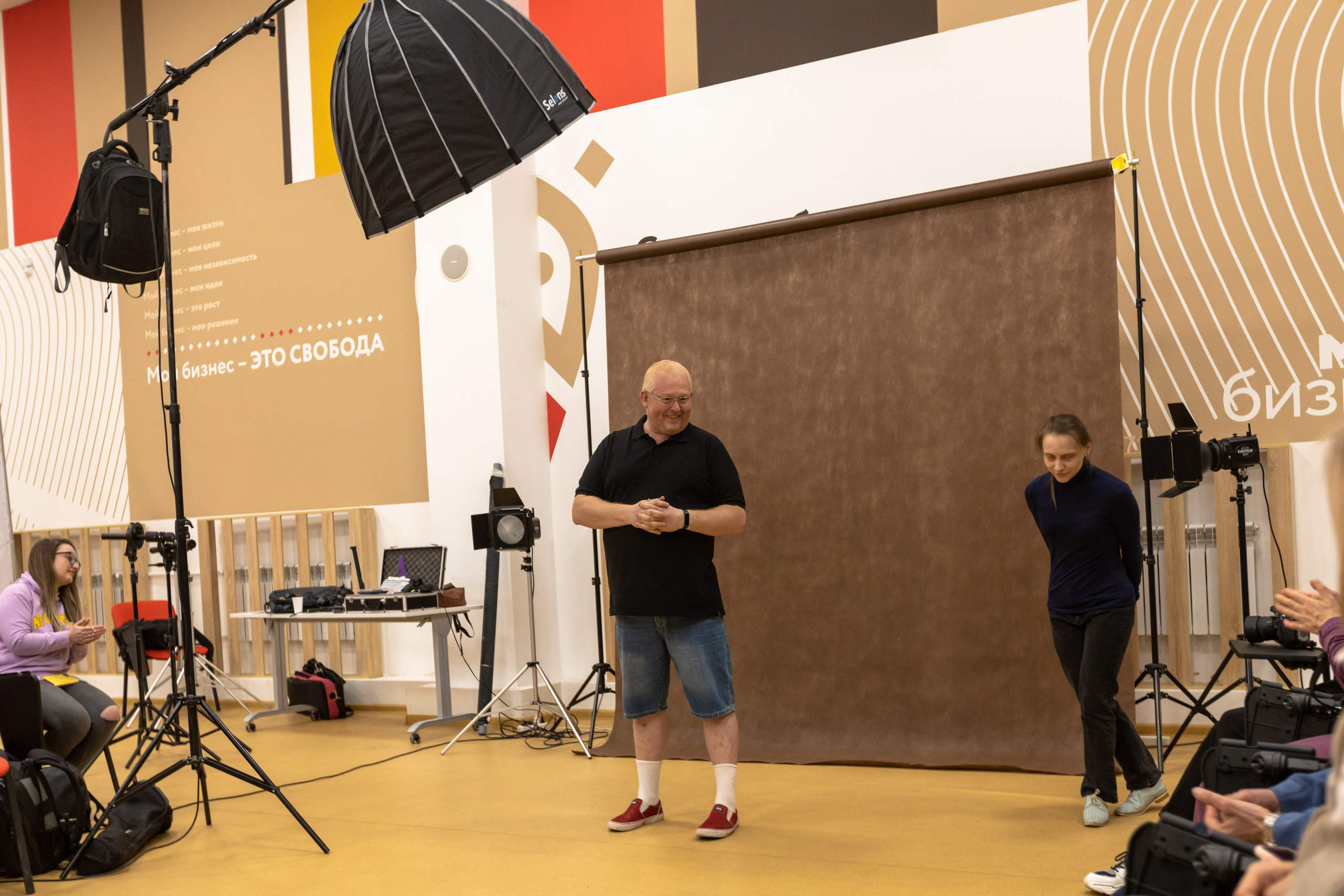 Репортаж для Мой Бизнес — Мастеркласс Павла Ребанда. Фотограф в Туле Крупский АнДРей. Фотостудия «КАДР71» в Туле