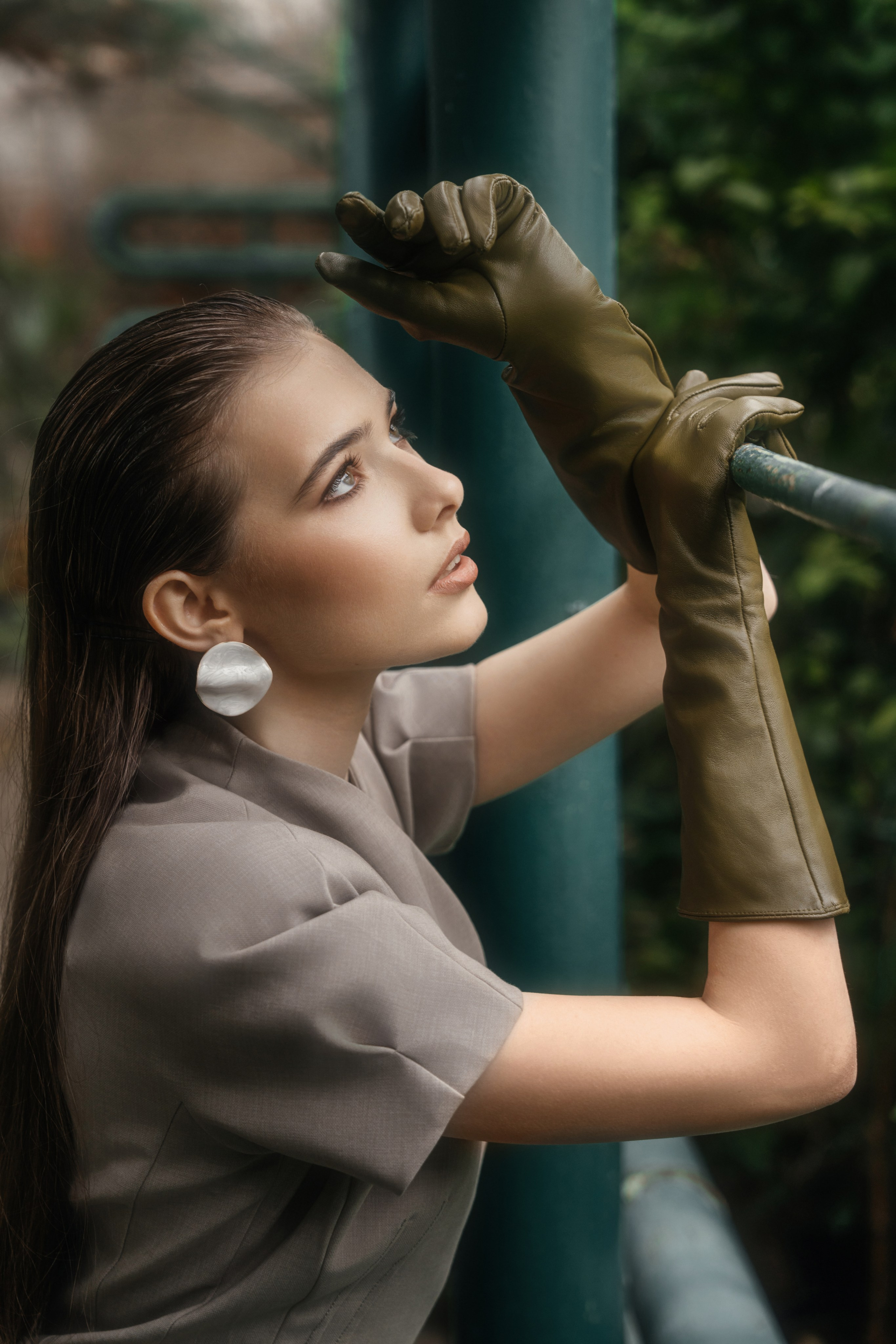 Женская фотосессия в ботаническим саду. Свадебный и семейный фотограф Надежда Соловьева