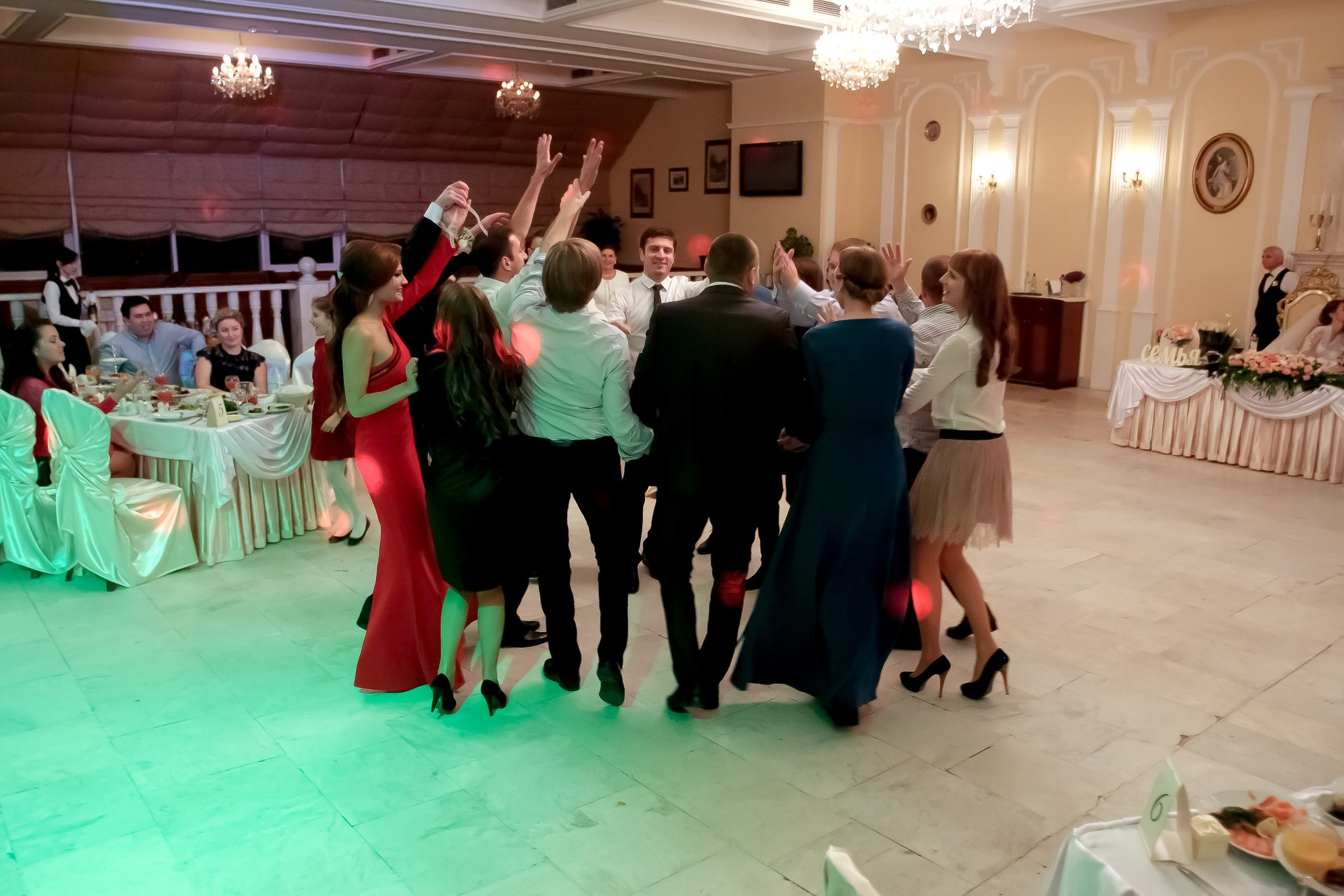 Банкет/Banquet. Максим Матвийченко и Виктория Басова профессионалы своего дела