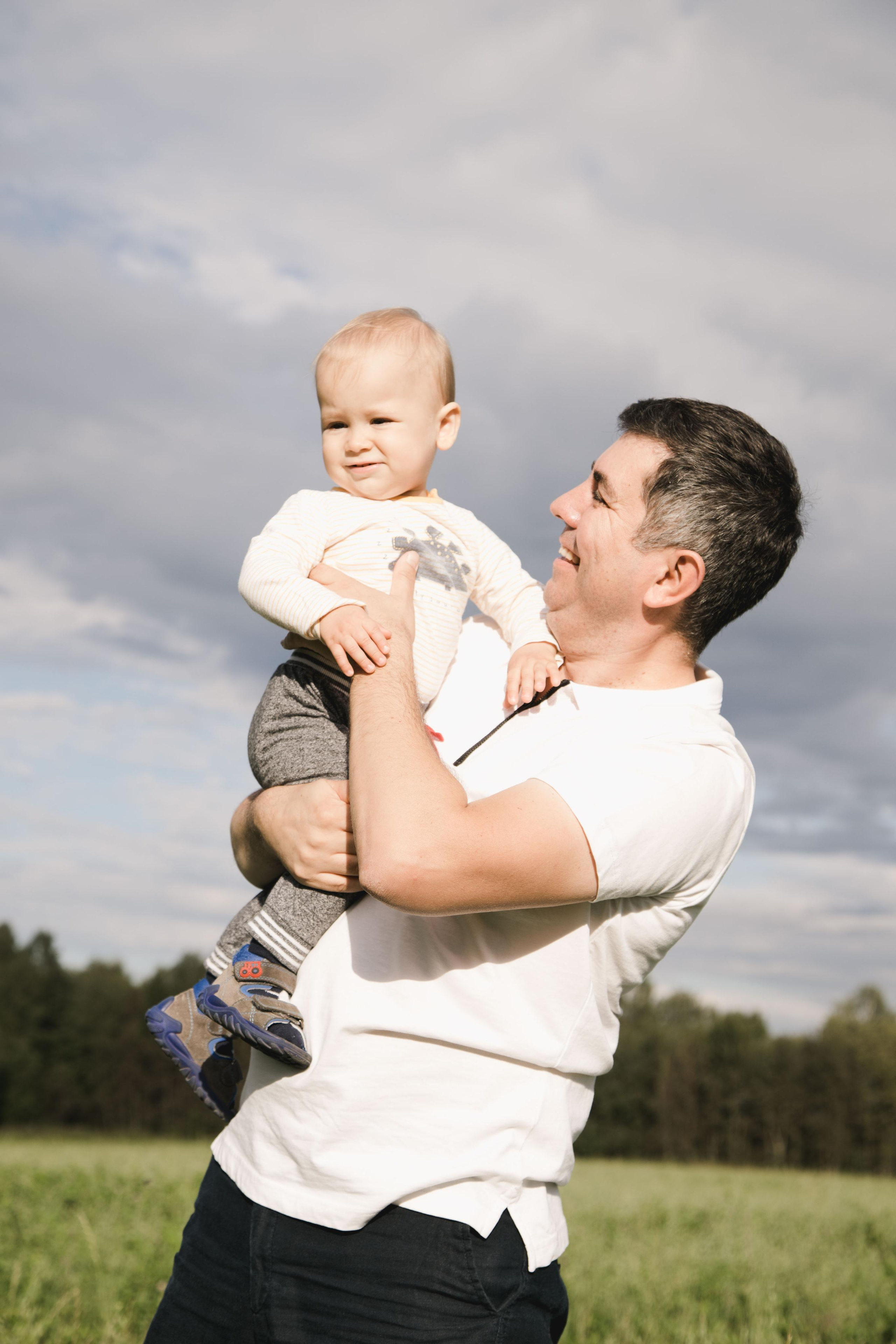 Italian family. Home