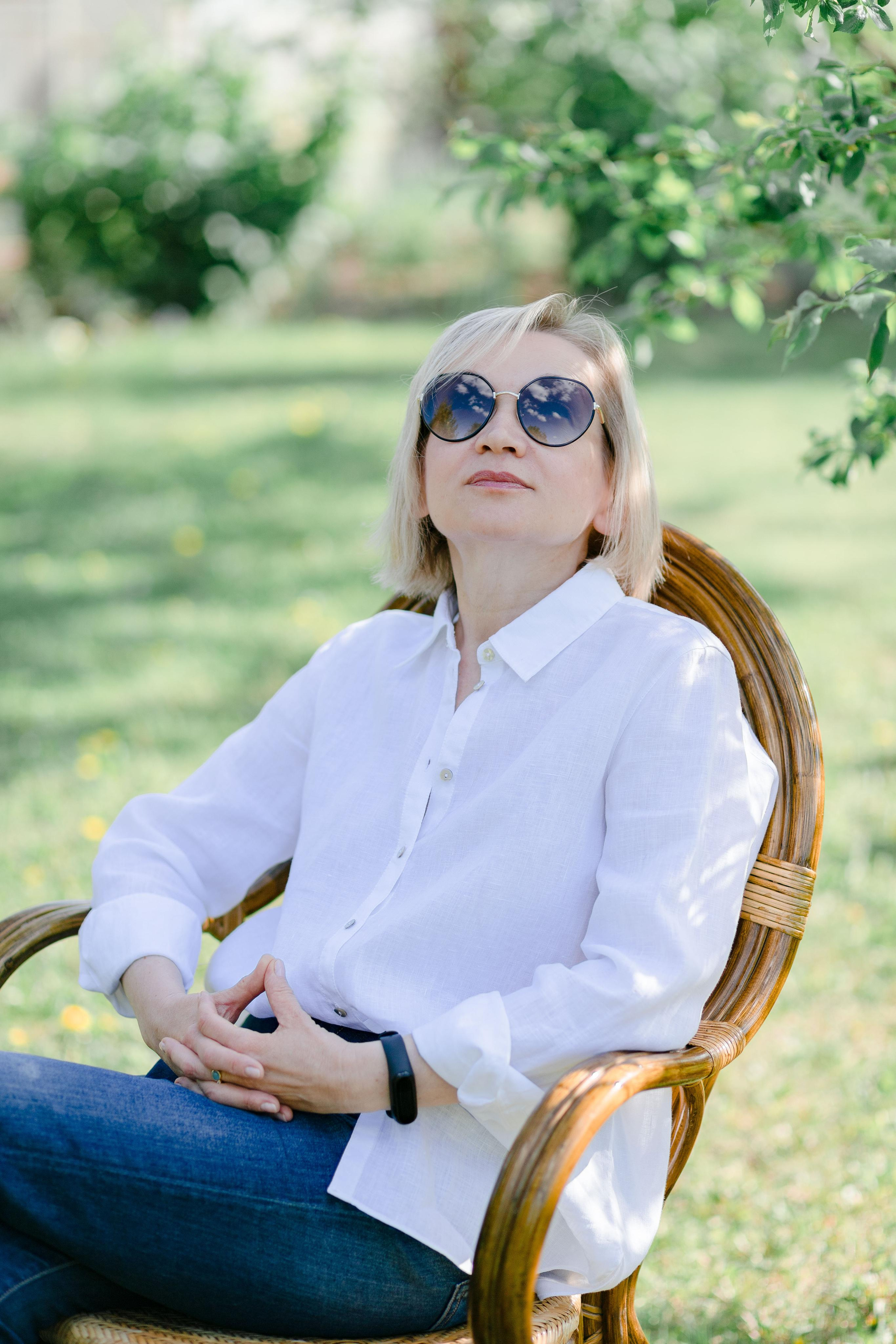 Apple trees in bloom. Home