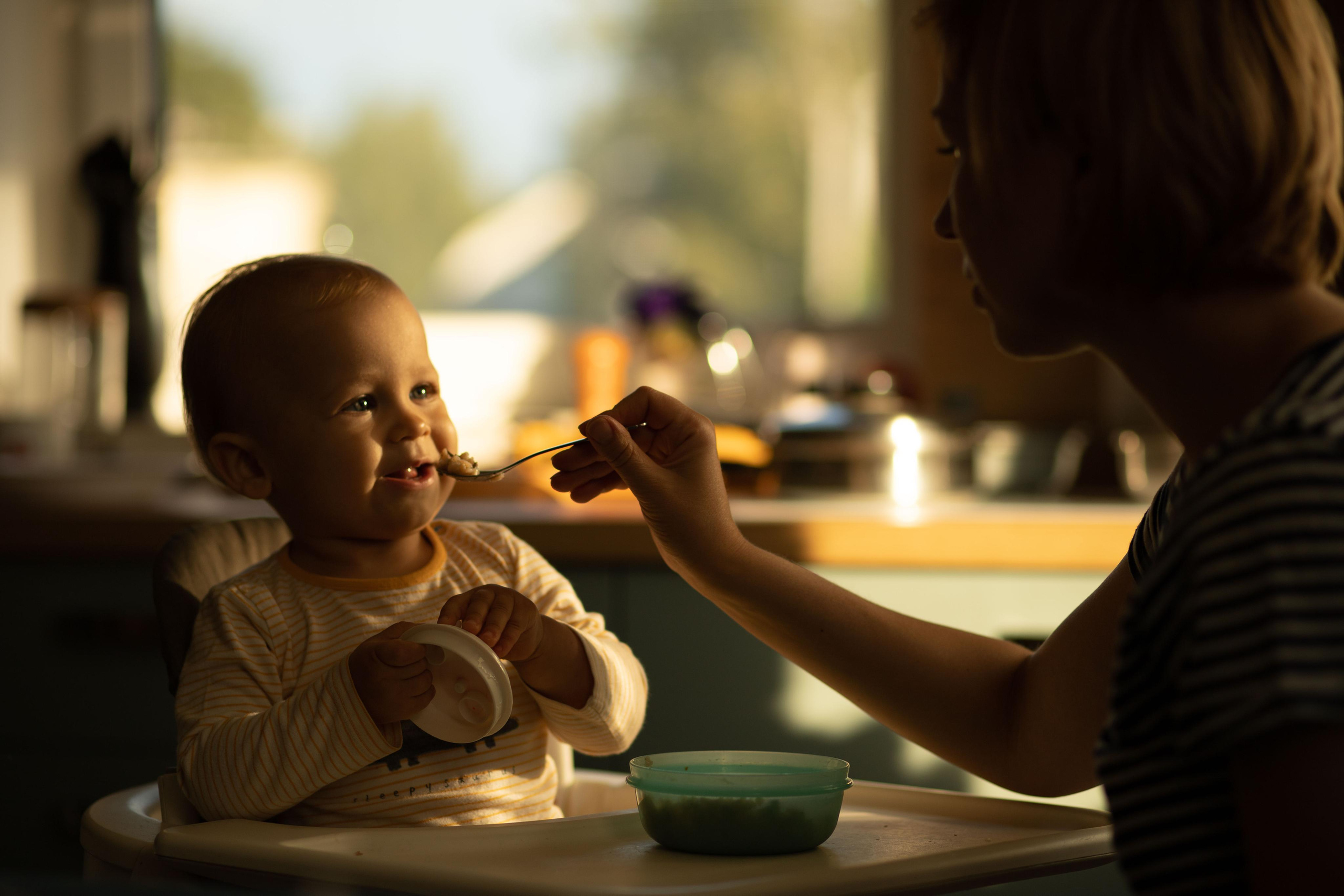 Italian family. Home