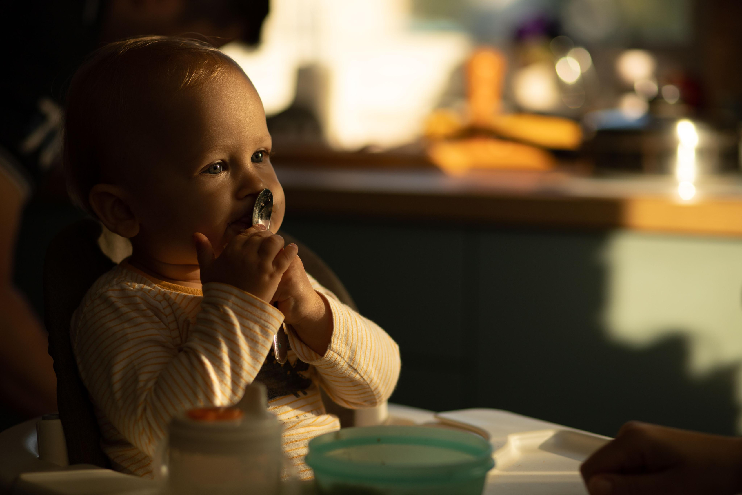 Italian family. Home