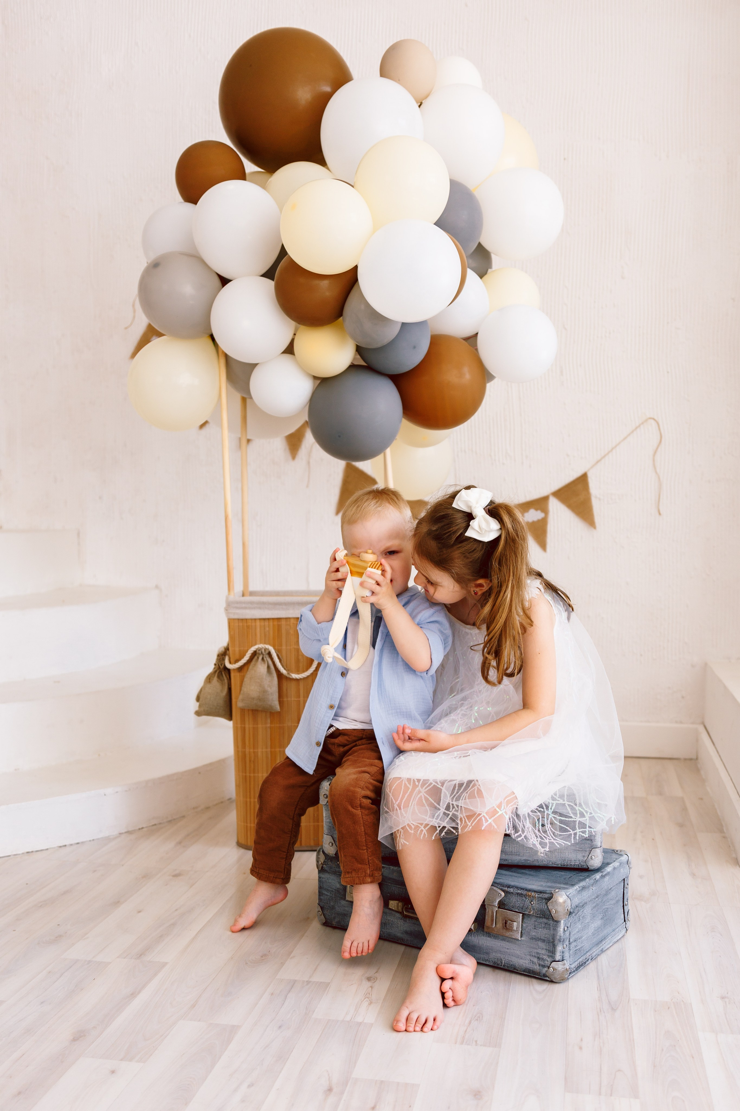 Фотодень «на воздушном шаре» № 1. Фотограф новорожденных Тверь Диана Муляева