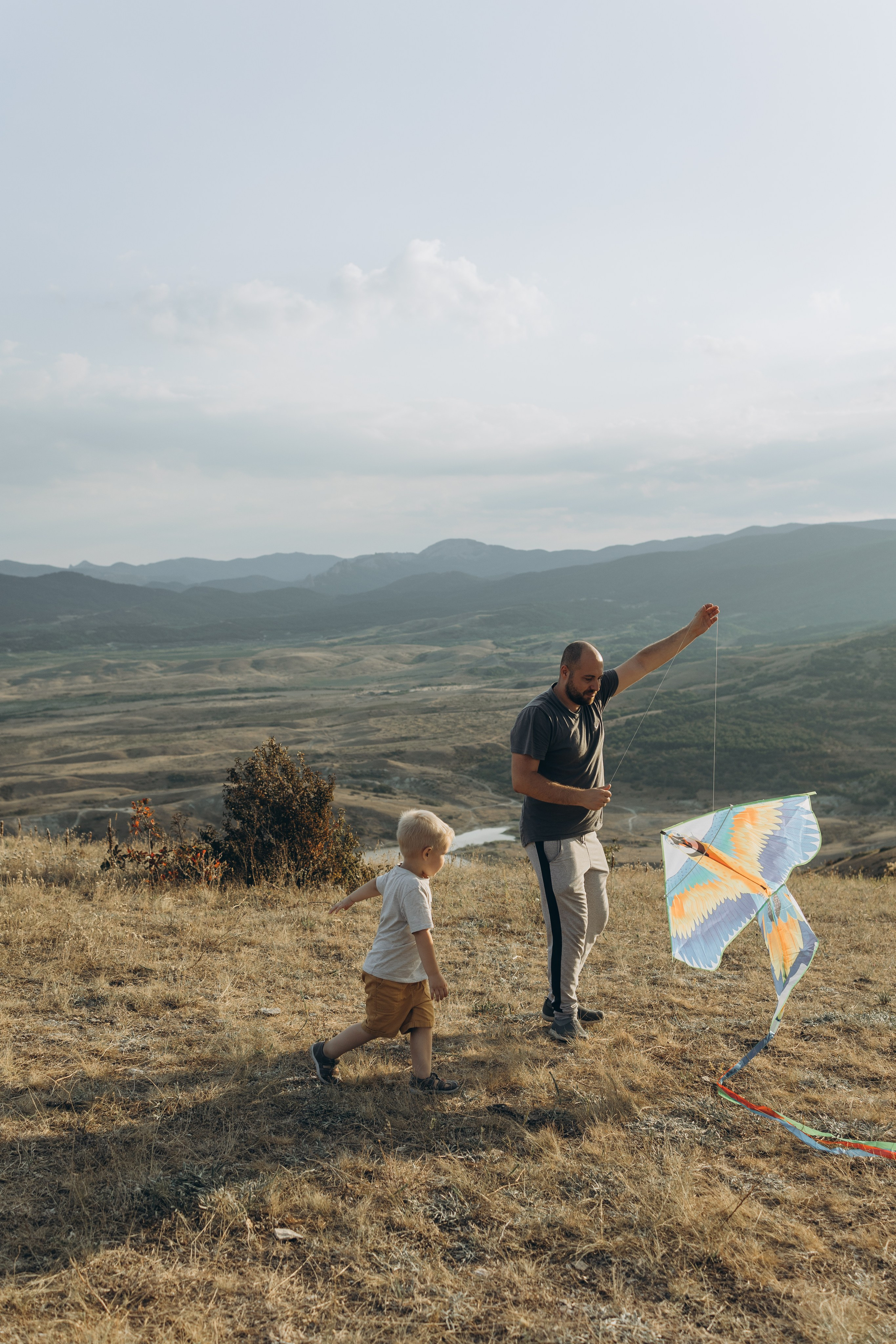 Воздушный змей. Семейный фотограф в Москве Виктория Ястребинская
