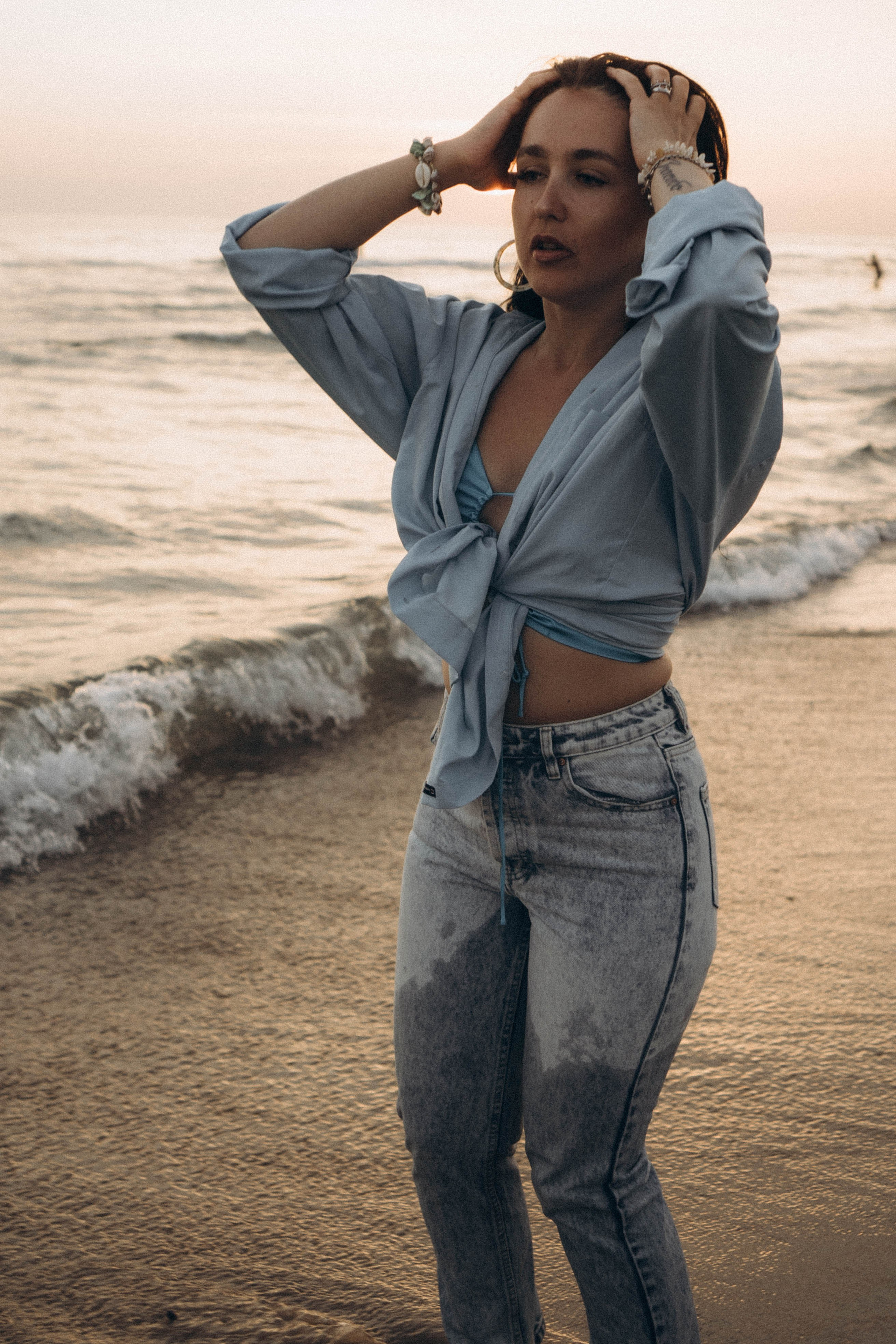 Июльский вечер на берегу черного моря. Профессиональный фотограф, Санкт-Петербург — Виктория Богомолова