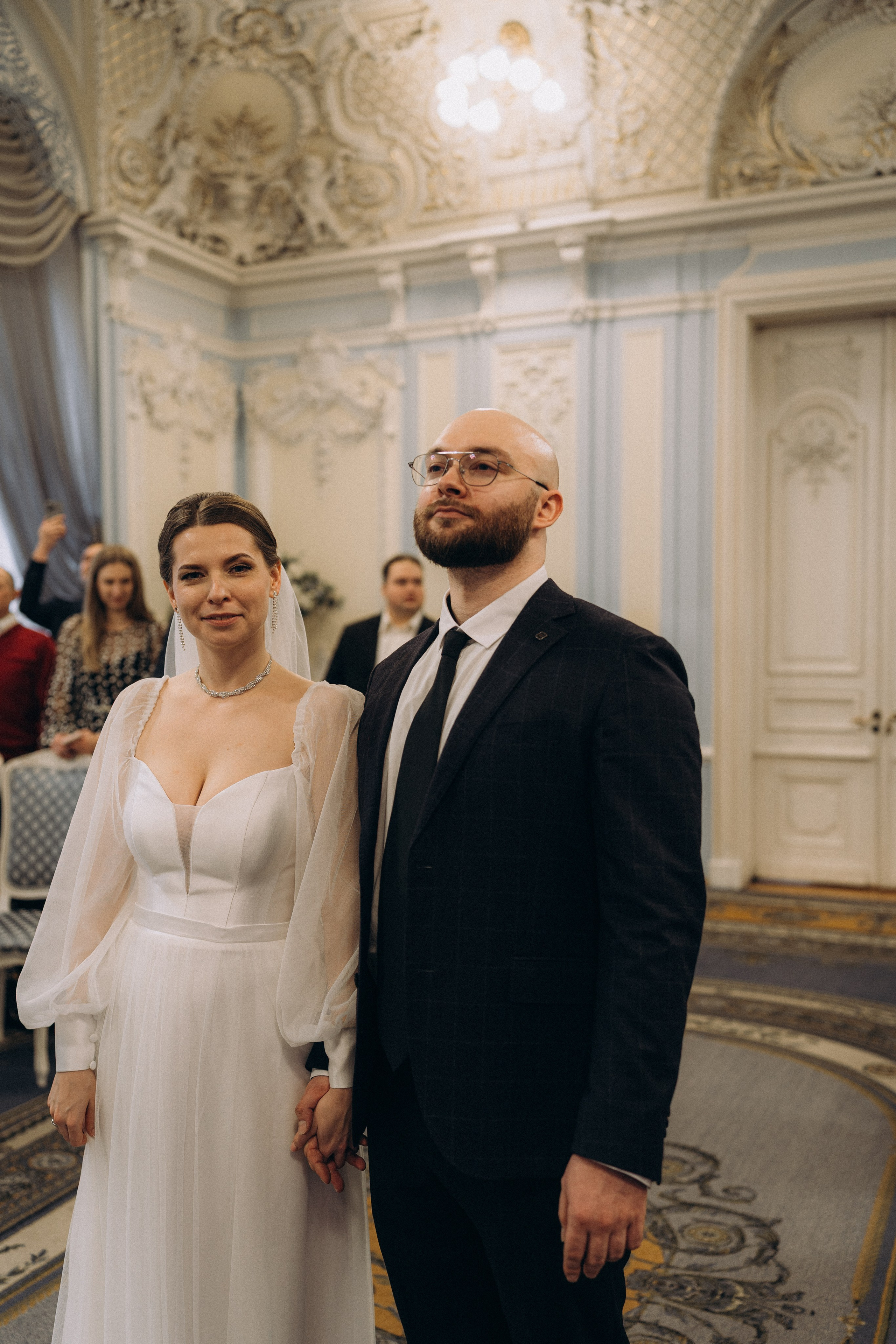 СВАДЕБНАЯ СЬЕМКА ВО ВТОРОМ ДВОРЦЕ (ДЕКАБРЬ) ТАКЖЕ СЬЕМКА В СТУДИИ НА ЧЕРНЫШЕВСКОЙ. Профессиональный фотограф, Санкт-Петербург — Виктория Богомолова
