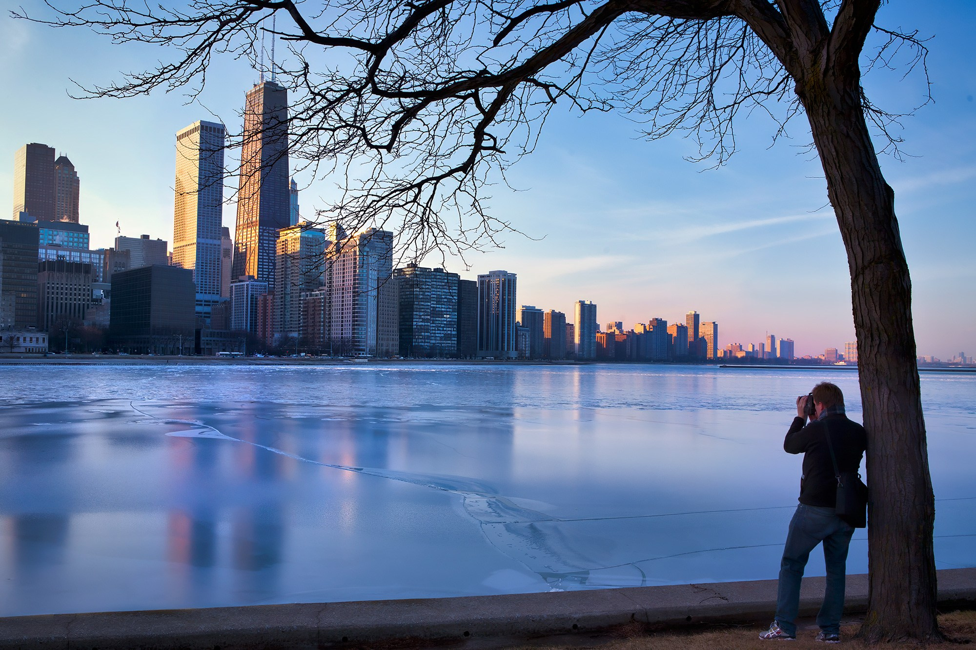 Фотограф в своей стихии. Фотограф Владимир Остапенко