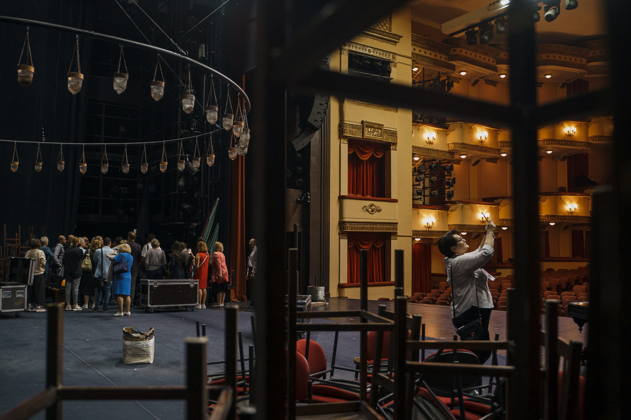 Форум театральных менеджеров в Вахтанговском театре. Андрей Сухинин репортажный свадебный фотограф Санкт-Петербург