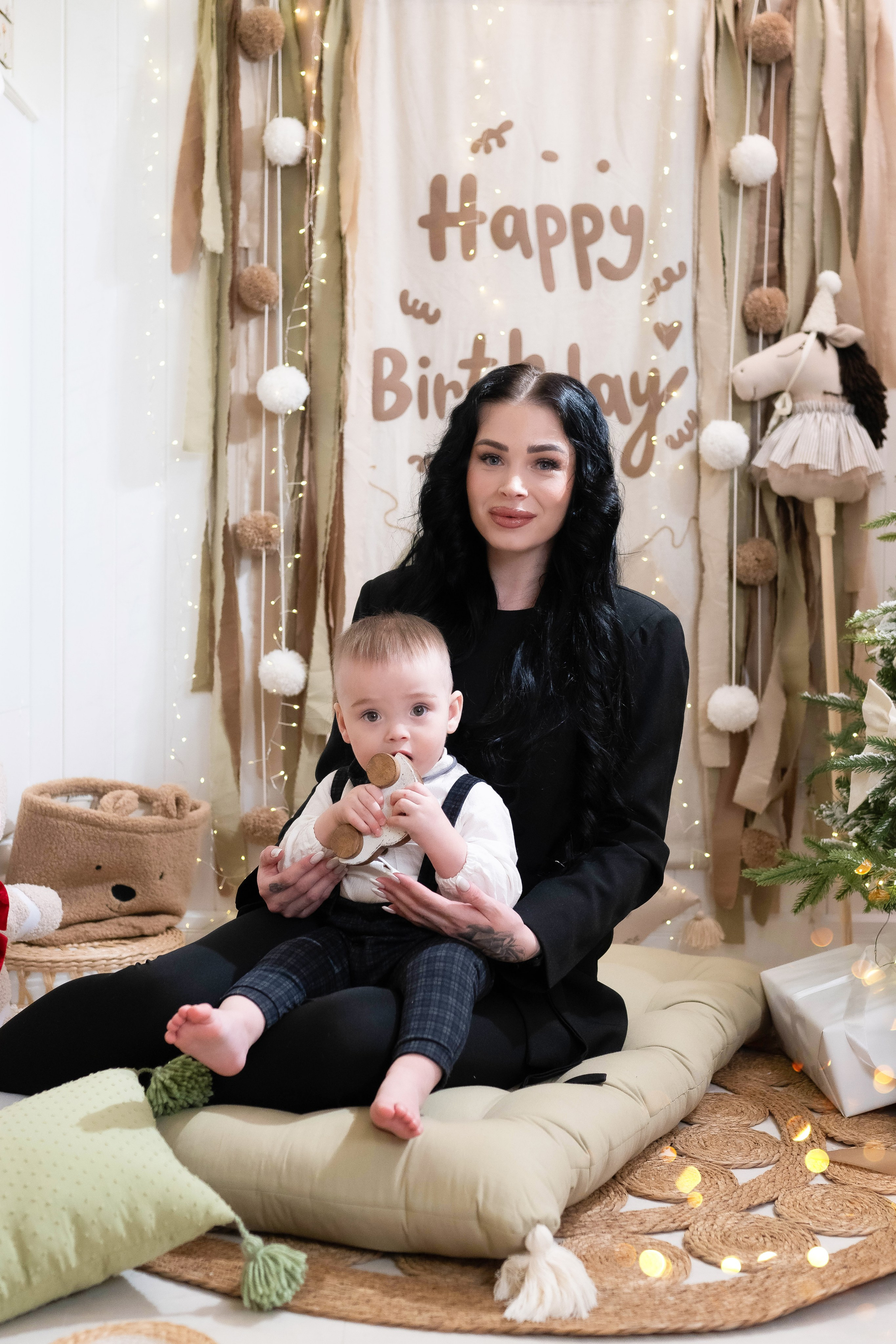 Мой Первый Годик. Роман. Семейный и детский фотограф в Красноярске Мила Черкасова