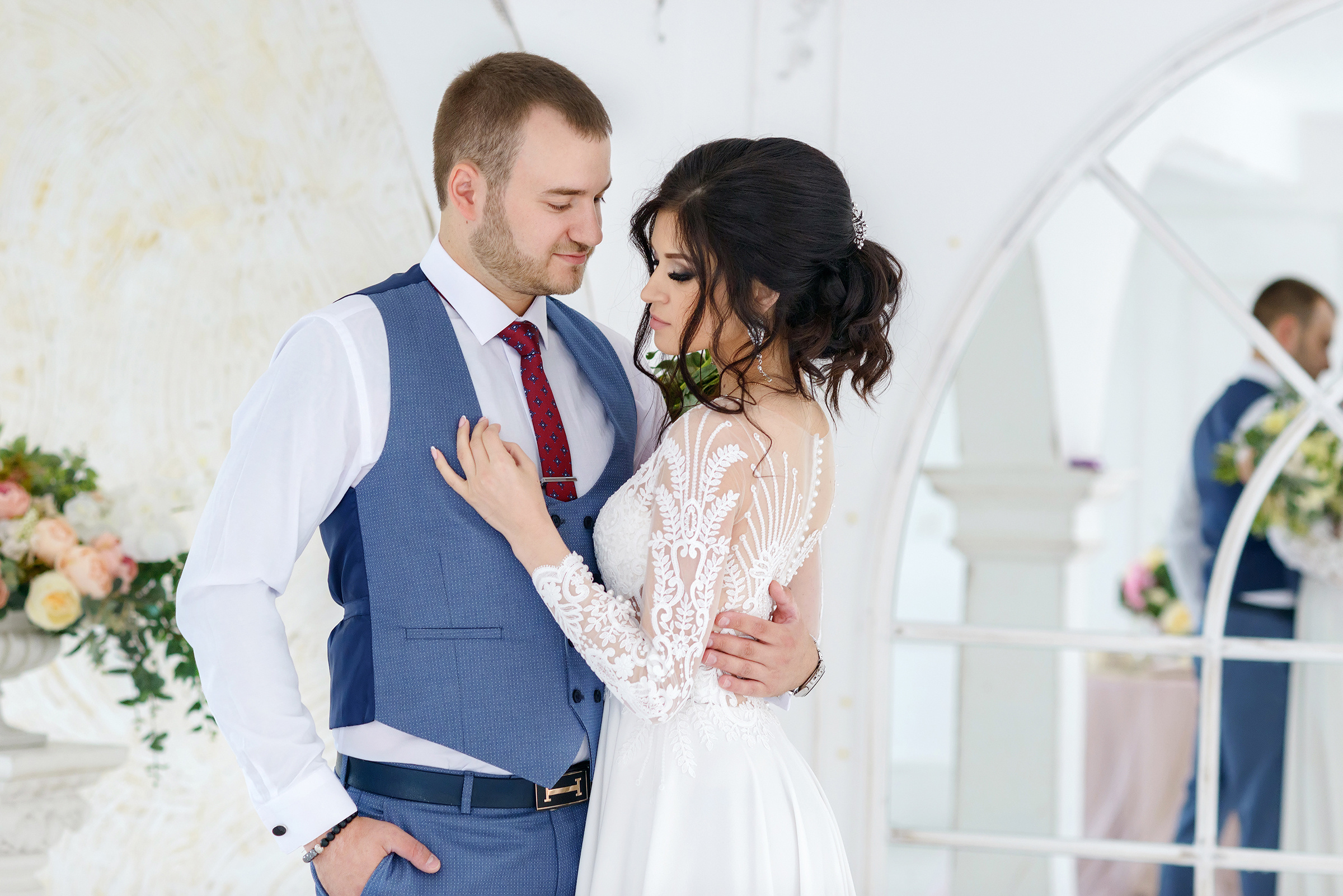 Свадебная фотосессия в студии