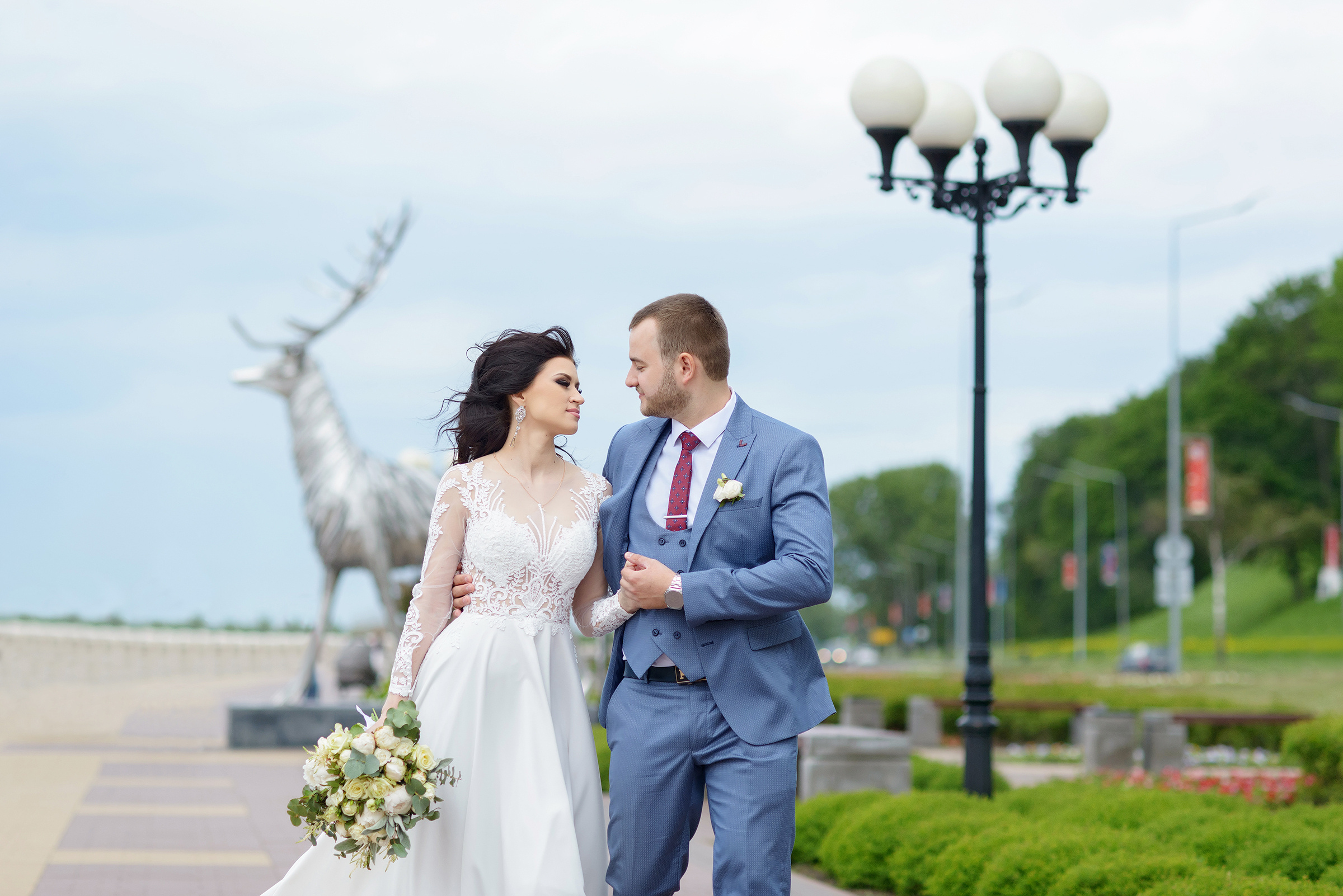 Свадебная фотосессия на Нижневолжской набережной