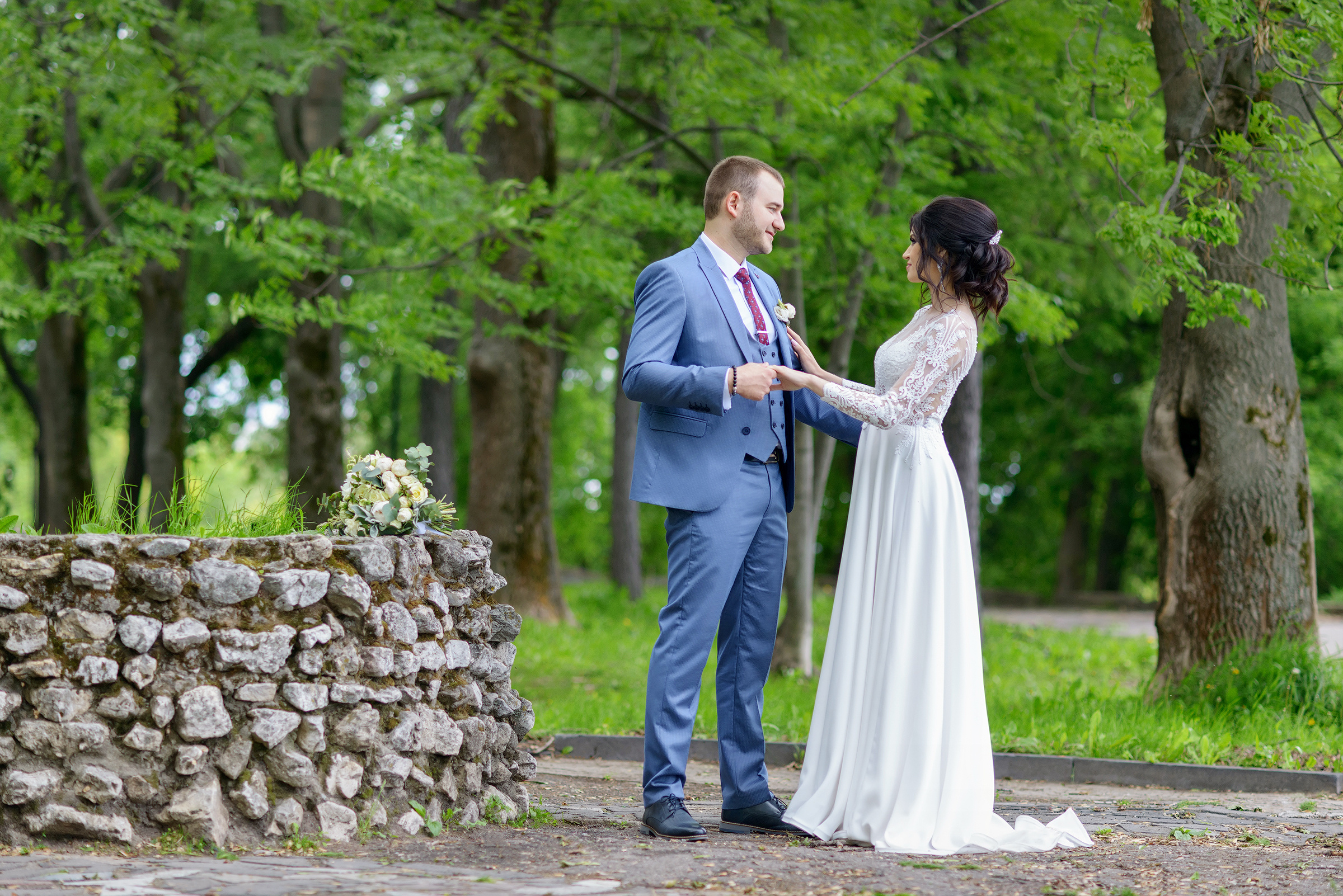 Свадебная фотосессия в Александровском саду