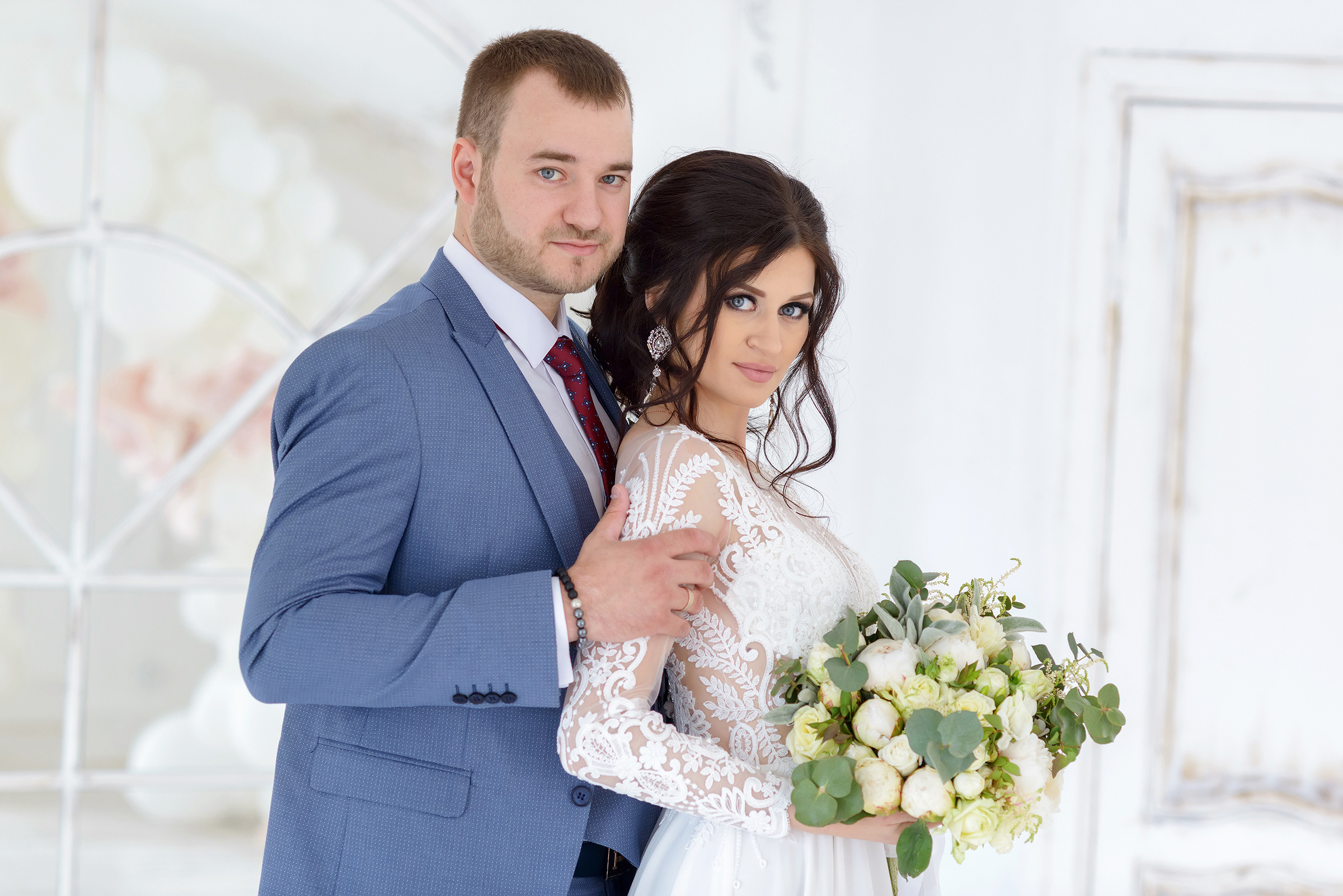 Свадебная фотосессия в студии