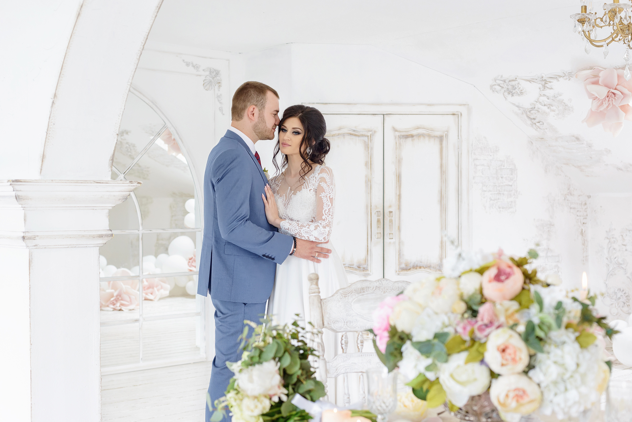 Свадебная фотосессия в студии