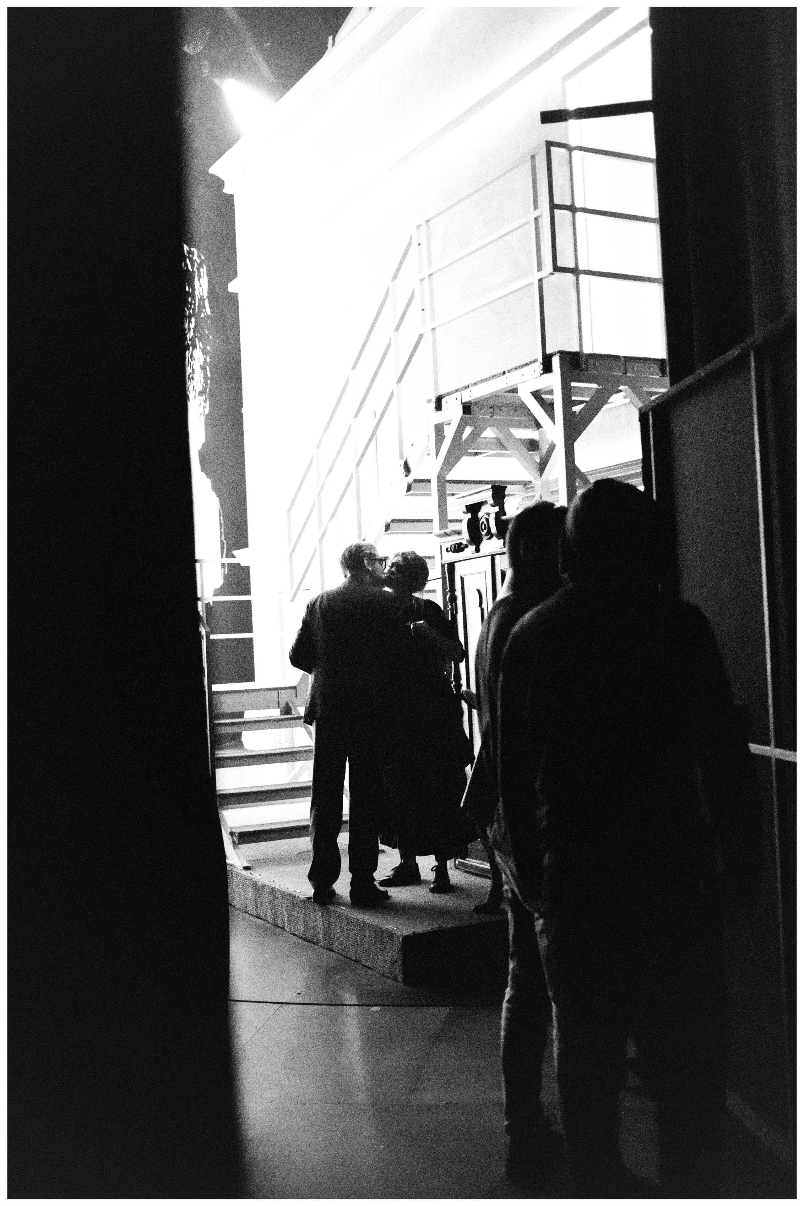 Theatre backstages. Portrait and backstage photographer Nina Crane