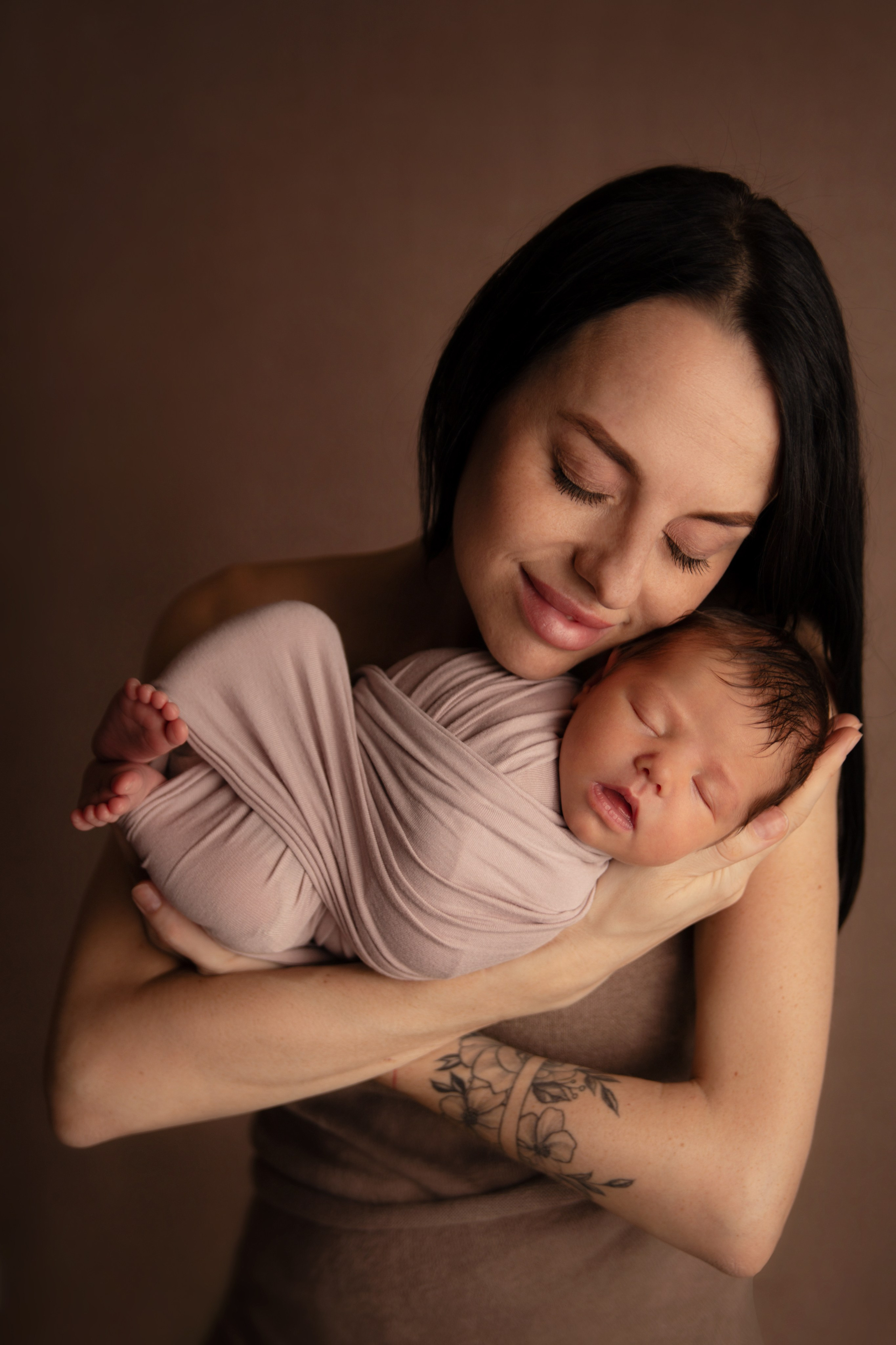 Фотосессия для крошки Мии. Фотограф Елена Зуйкова