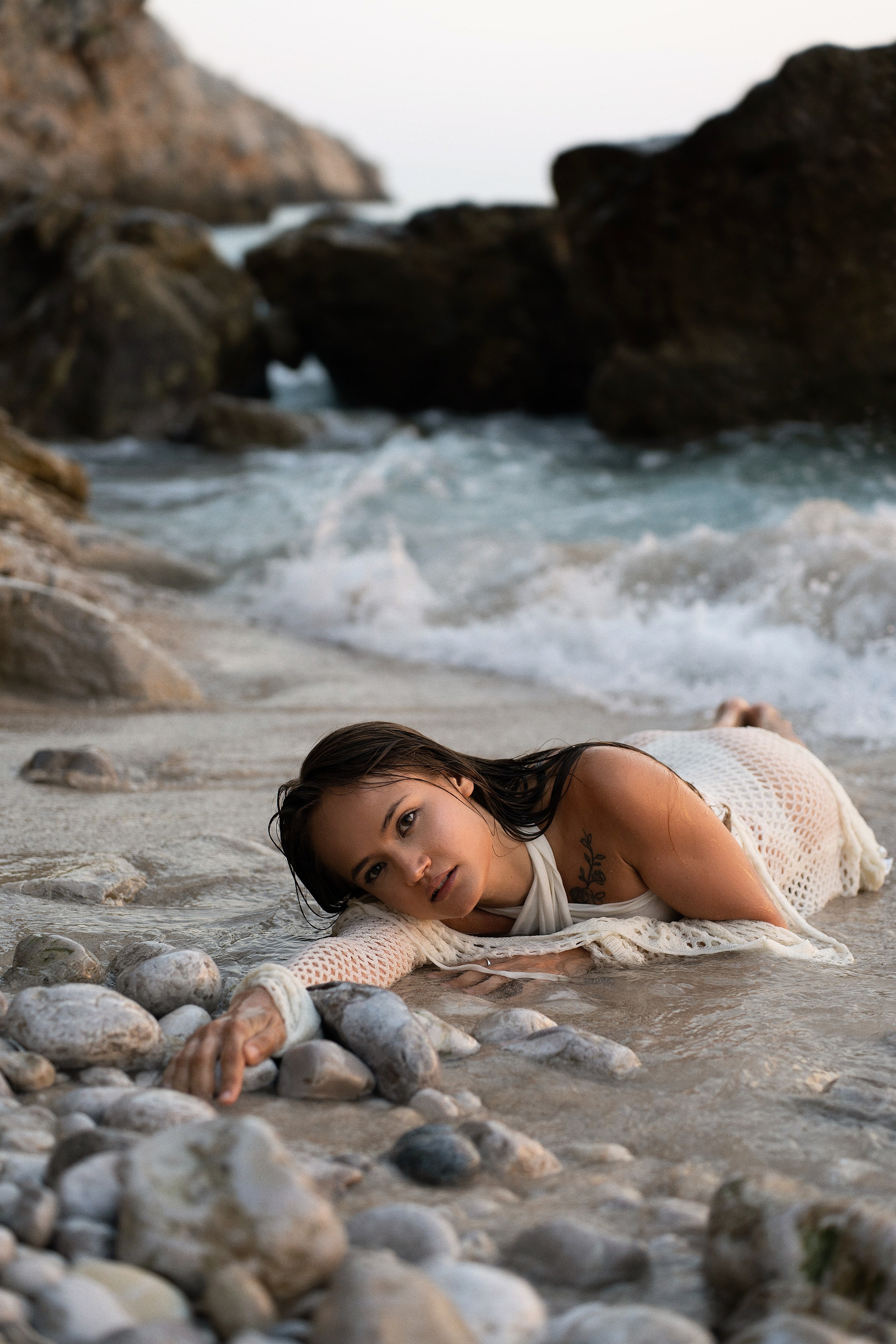 Индивидуальная фотосессия в Стамбуле на пляже с профессиональным фотографом.