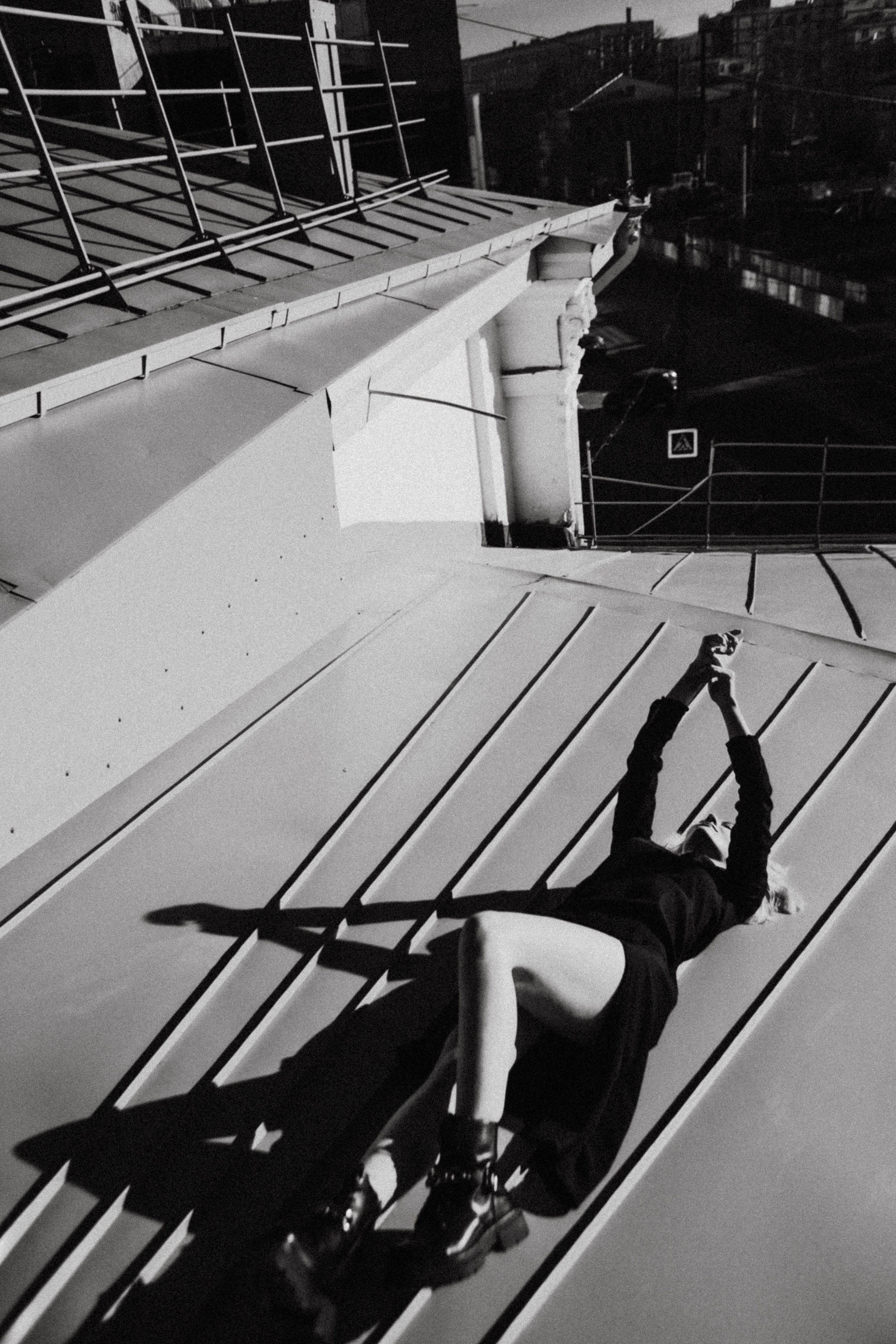 Кристи на крыше. Фотограф в Нижнем Новгороде