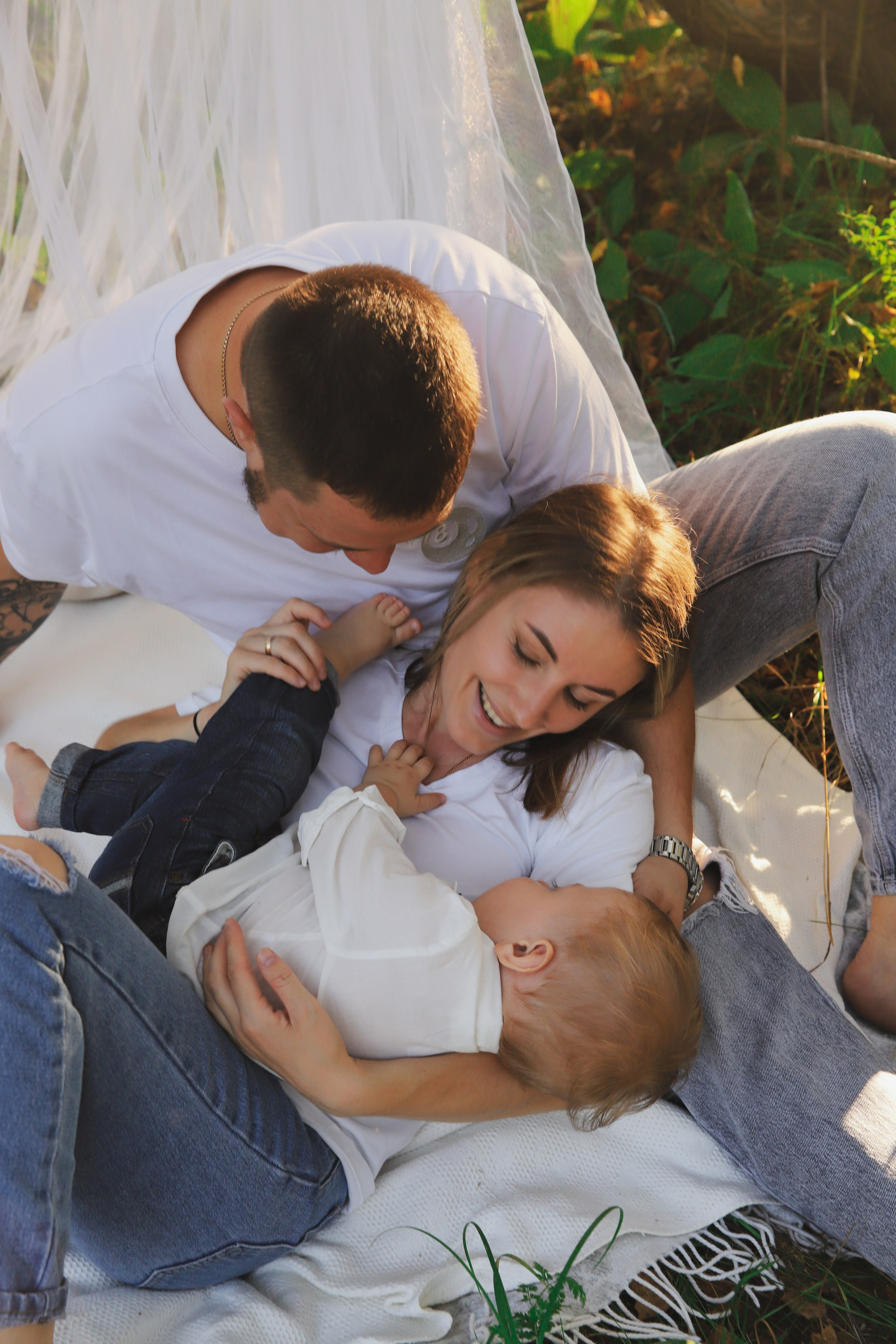 Сергей, Василиса и Миша. Фотограф Москва и МО Анастасия Пясковская