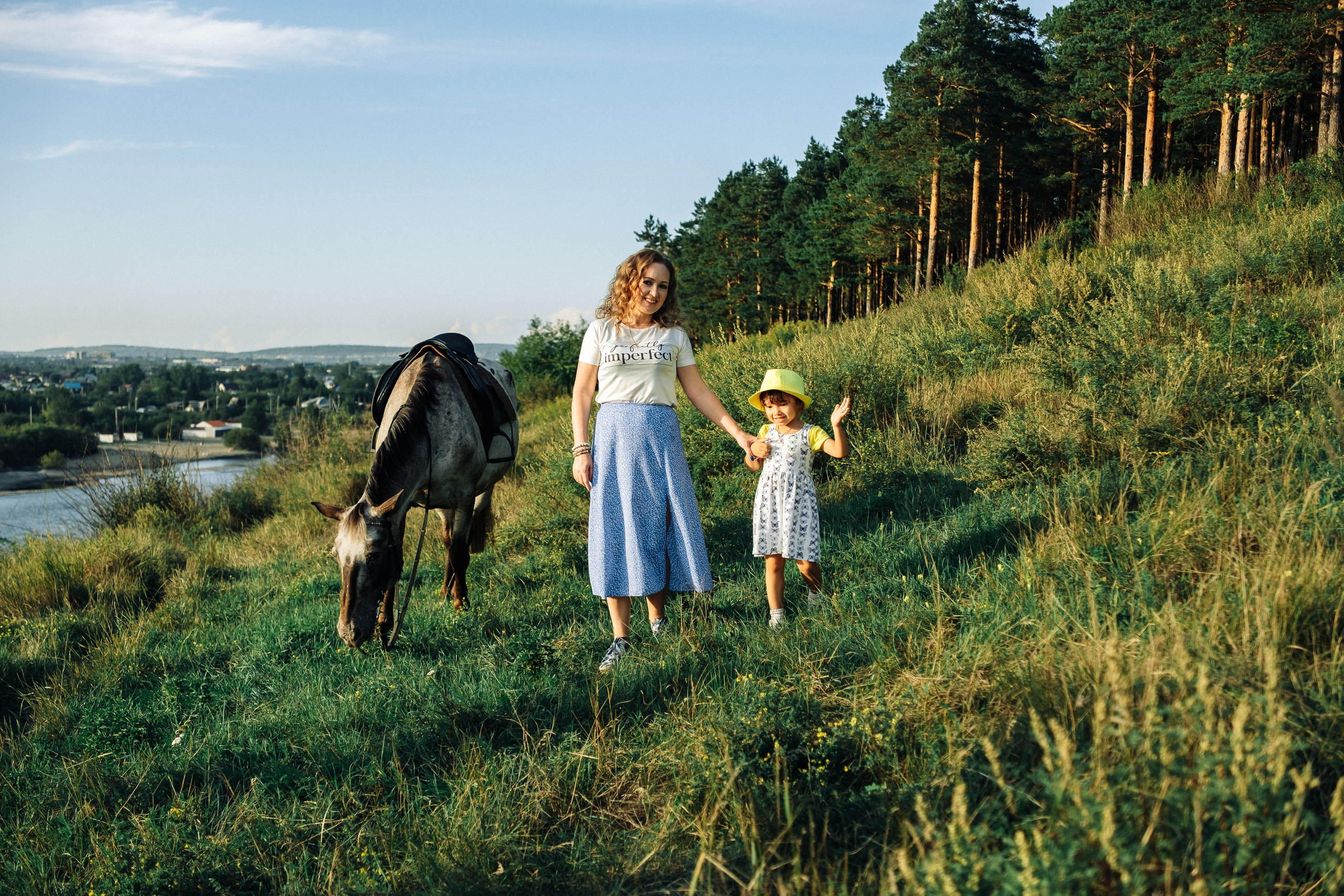 Фотопрогулка с лошадью. Фотограф в Иркутске Анна Мирошникова
