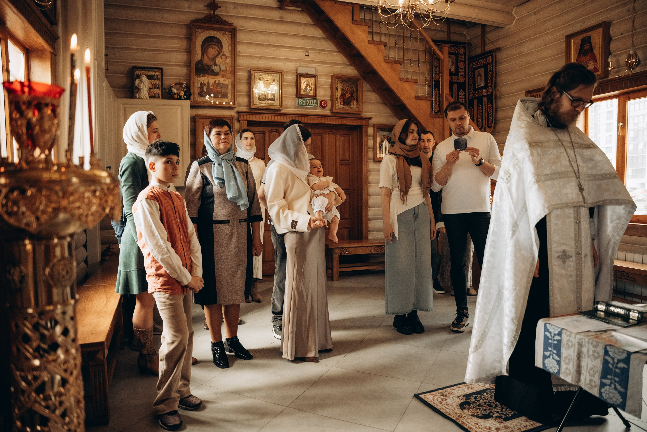 Крещение Илюши. Фотограф в Минске — Мария Литовченко