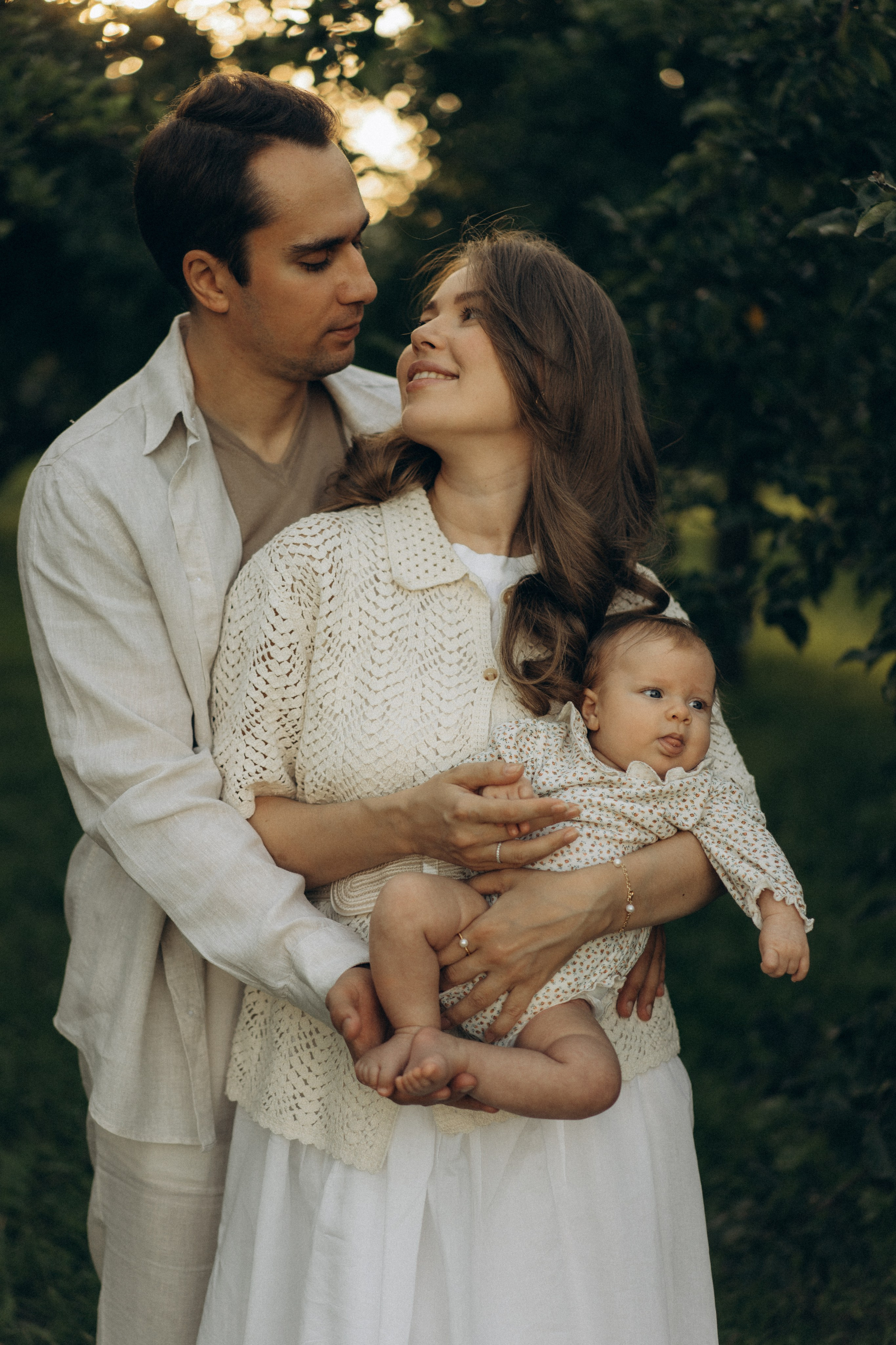 Кристина, Сергей и Полина. Семейный lifestyle фотограф в Москве Рената Рафикова