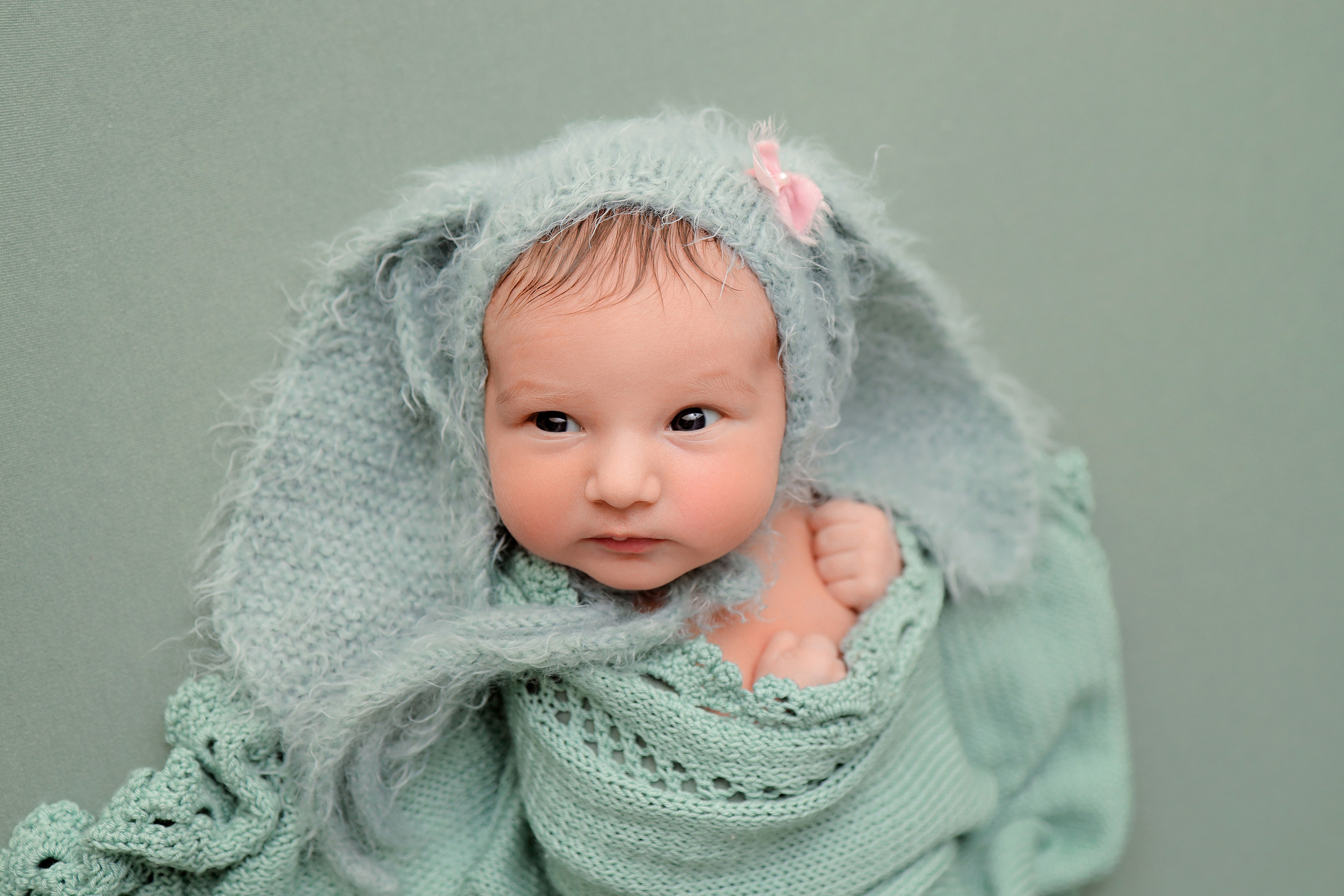 Карина, 8 дней. Фотограф новорожденных в Новокузнецке Анна Горошникова