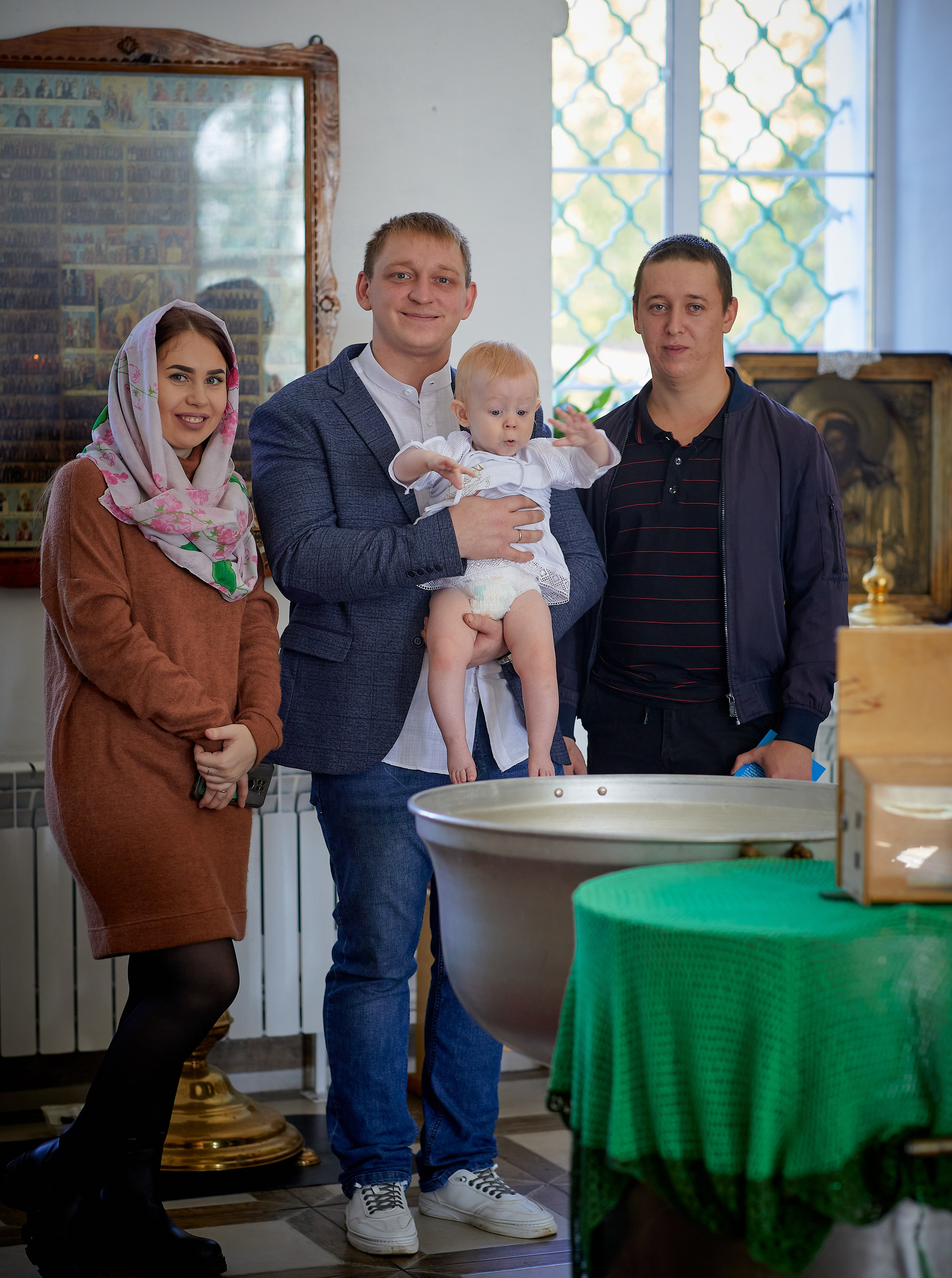 Крещение Сонечки. Семейный и детский фотограф в Ярославле Юлия Галашина