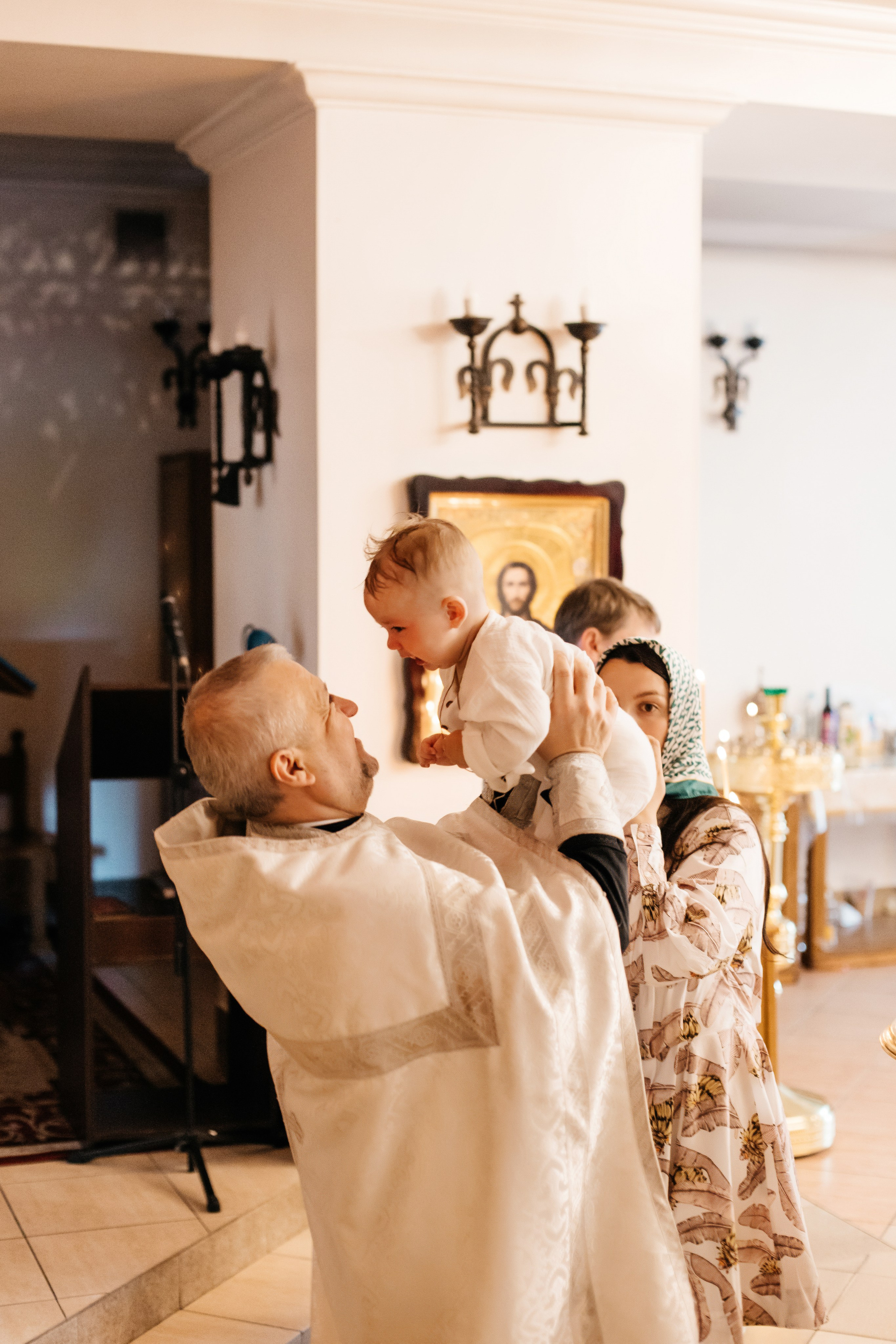Крещение Андрея. Церковь Преображения Господня. Фотограф ВИКА МЕДУЗА