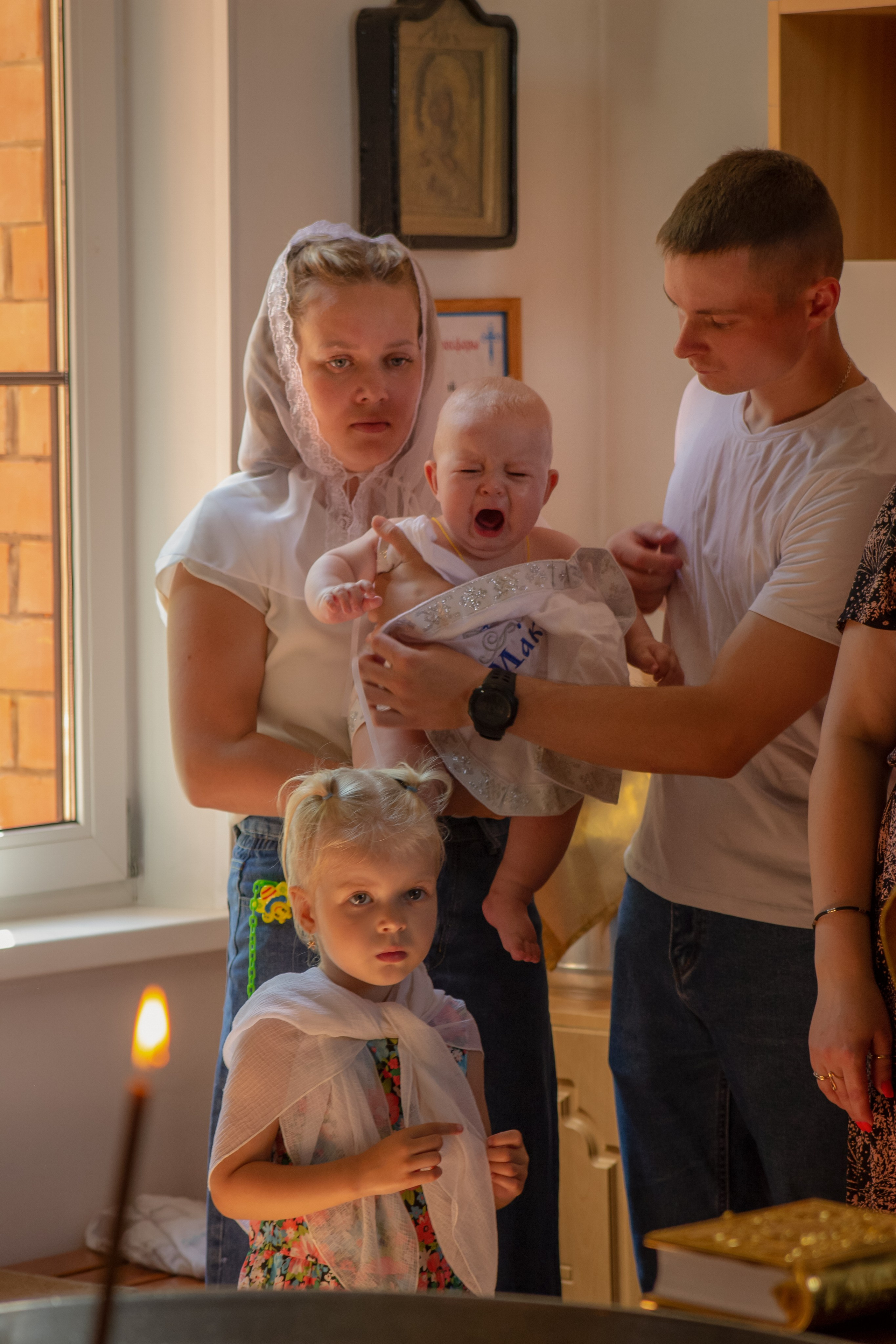 Крещение. Фотограф Наталья Лепесей