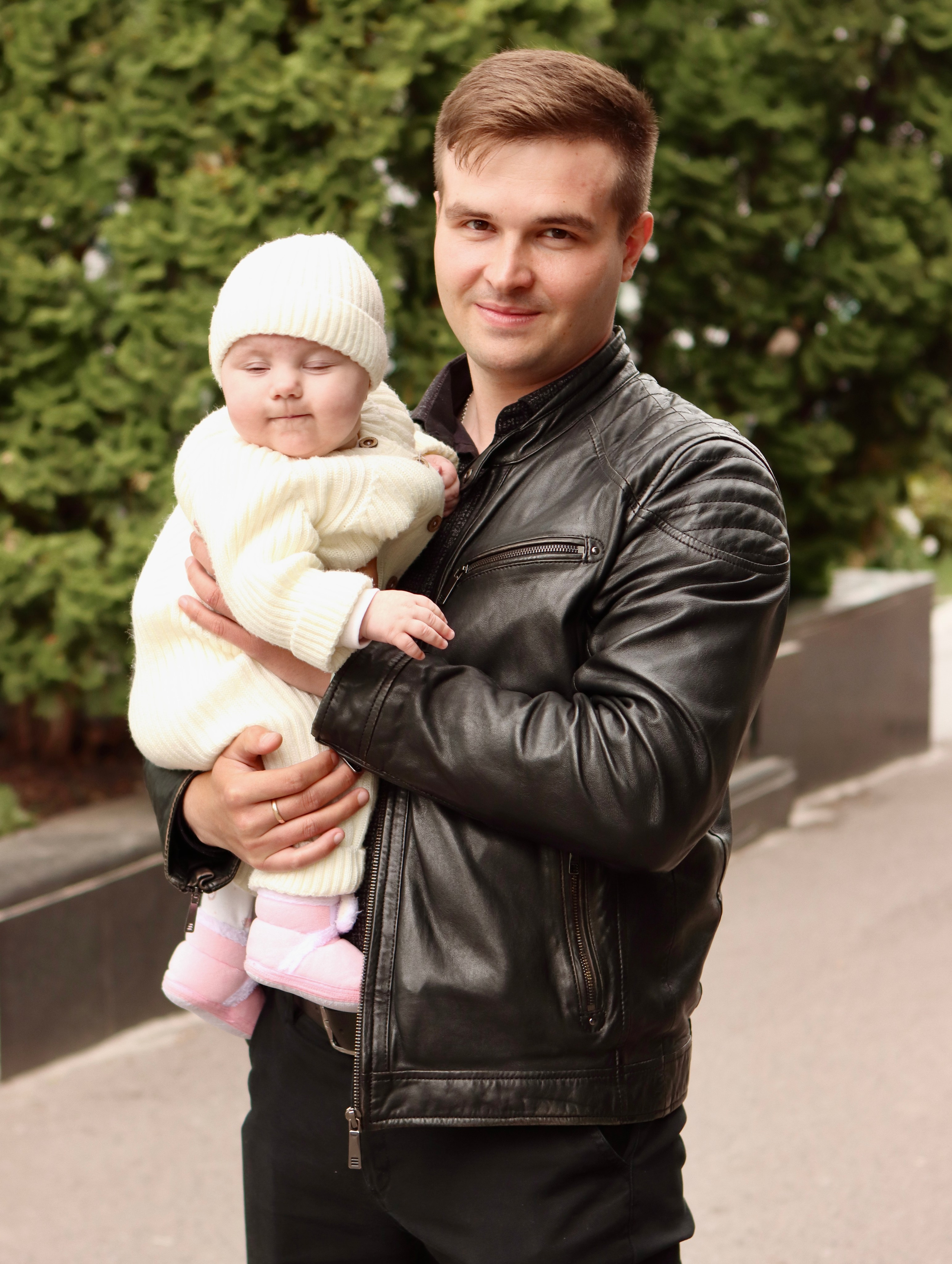 Анастасия и Вадим — крещение Виктории. Фотограф в Курске Смирнов Евгений