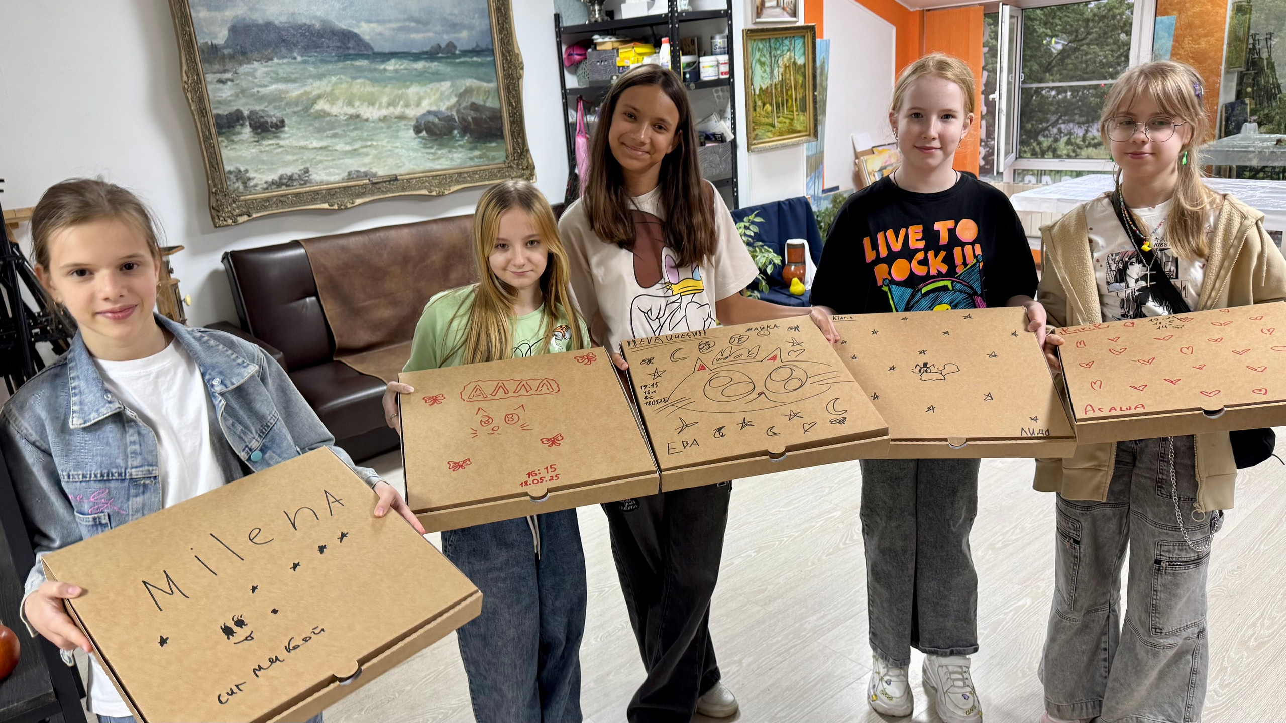 Арт-вечеринки. Арт-вечеринки и мастер-классы в Москве для взрослых и детей