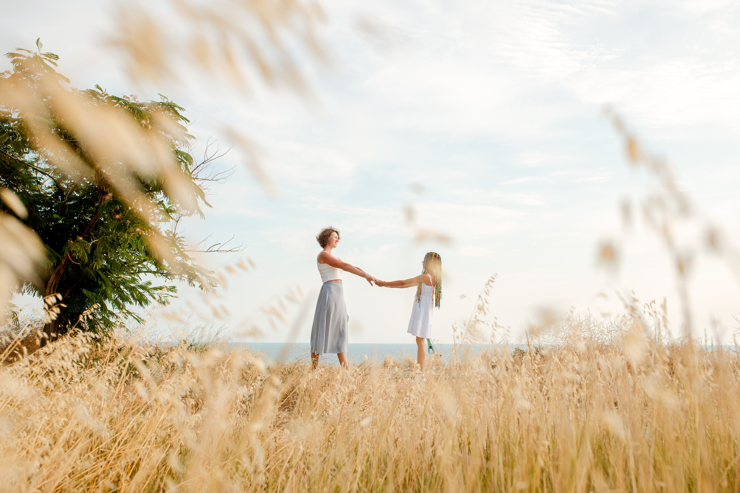 Наталья с детьми и мамой. Wedding and family photographer in Gelendzhik Victoria Balashova
