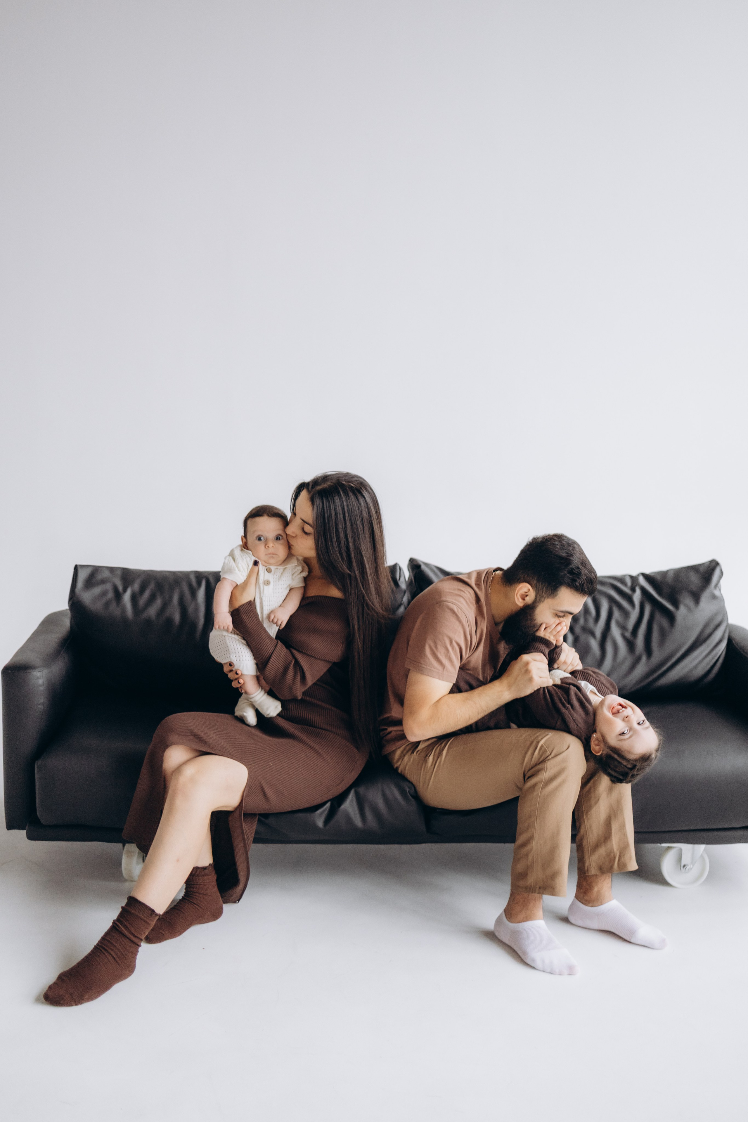 Семейная студийная фотосъемка (03.11.2025 г.) г. Обнинск (Калужская обл.). Надежда Стар семейный и церковный фотограф в Жукове и Калужской области