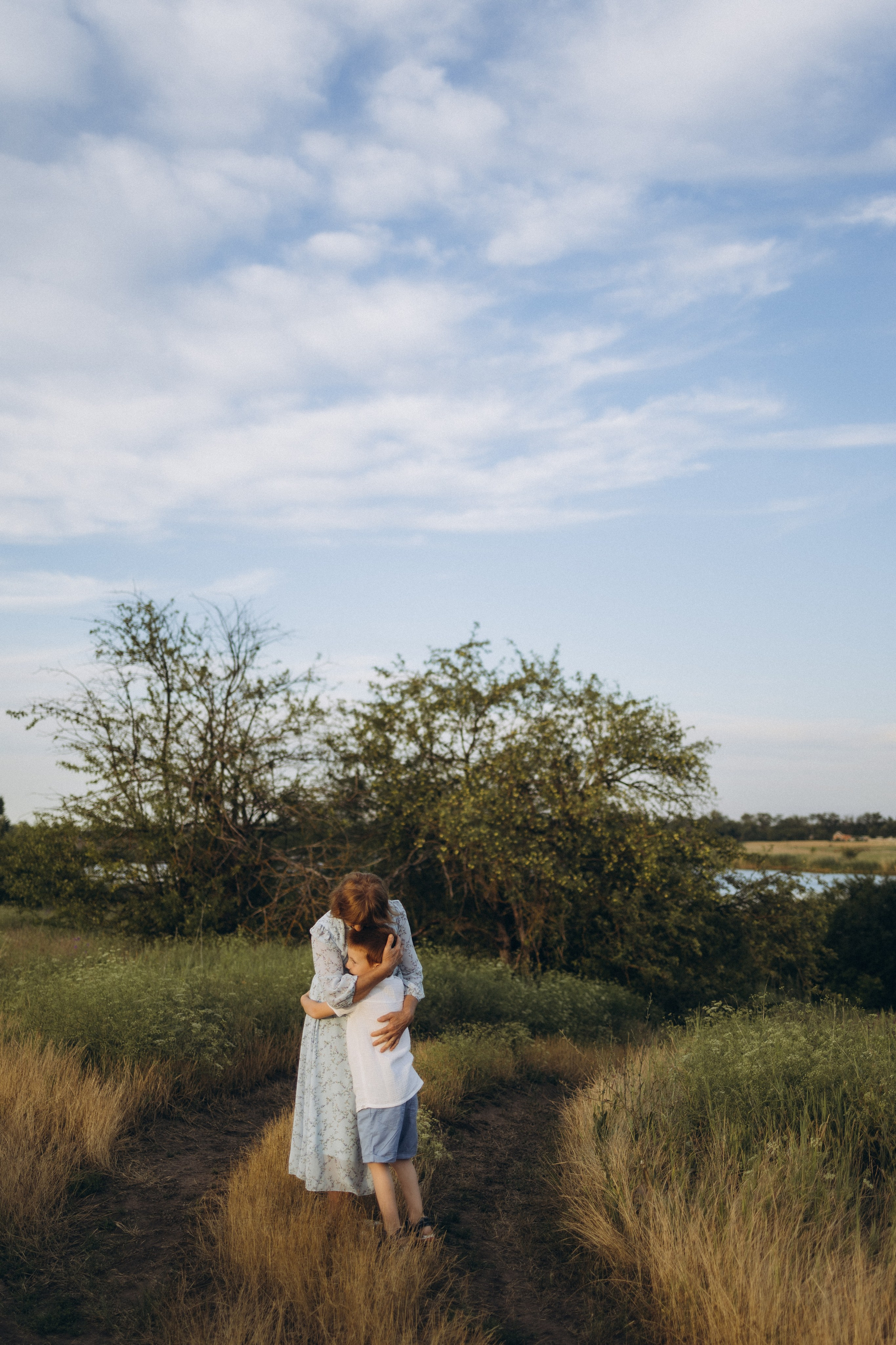 Бабушка и правнук (24.06.2025) ст. Староминская (Краснодарский кр.)